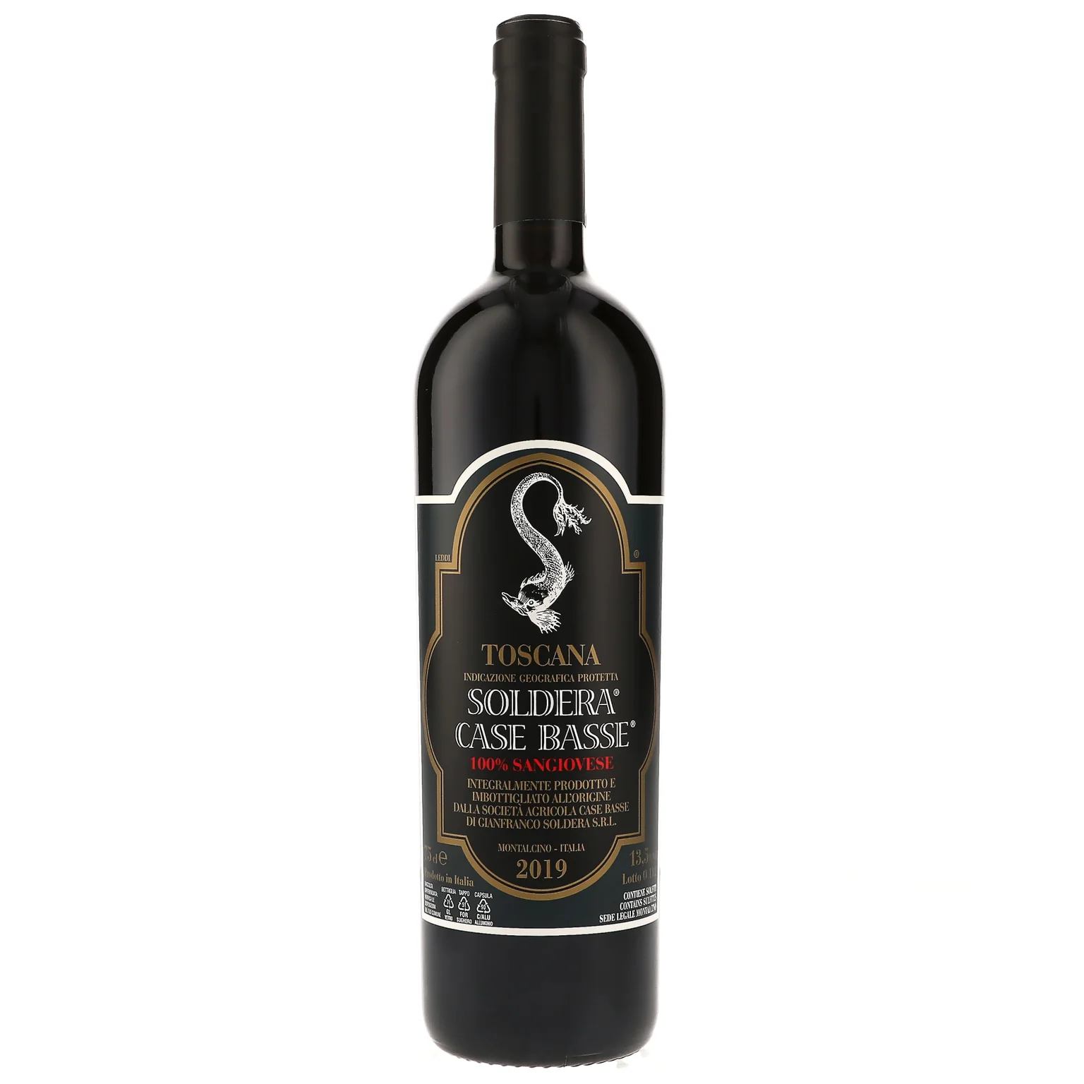 2019 Soldera Case Basse, 100% Sangiovese, Toscana