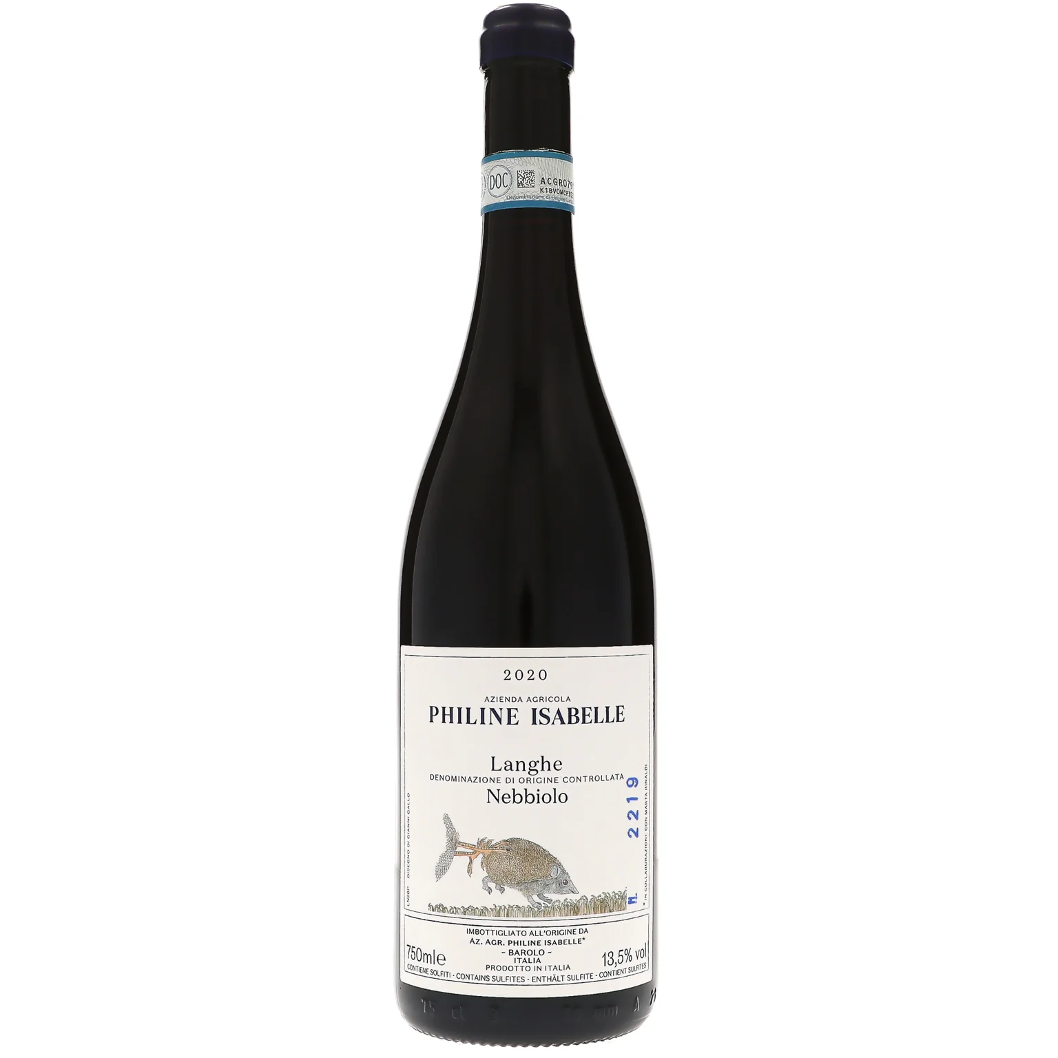 2020 Azienda Agricola Philine Isabelle, Langhe, Nebbiolo