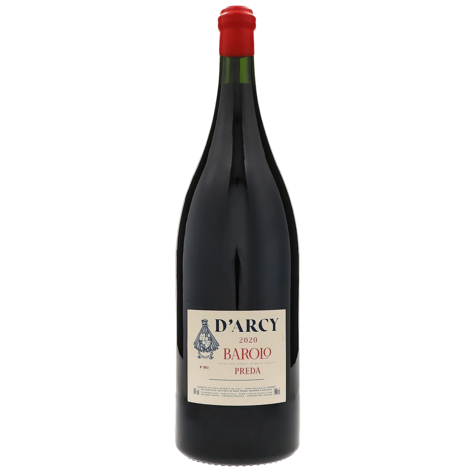 2020 D'Arcy, Barolo, Preda 3L