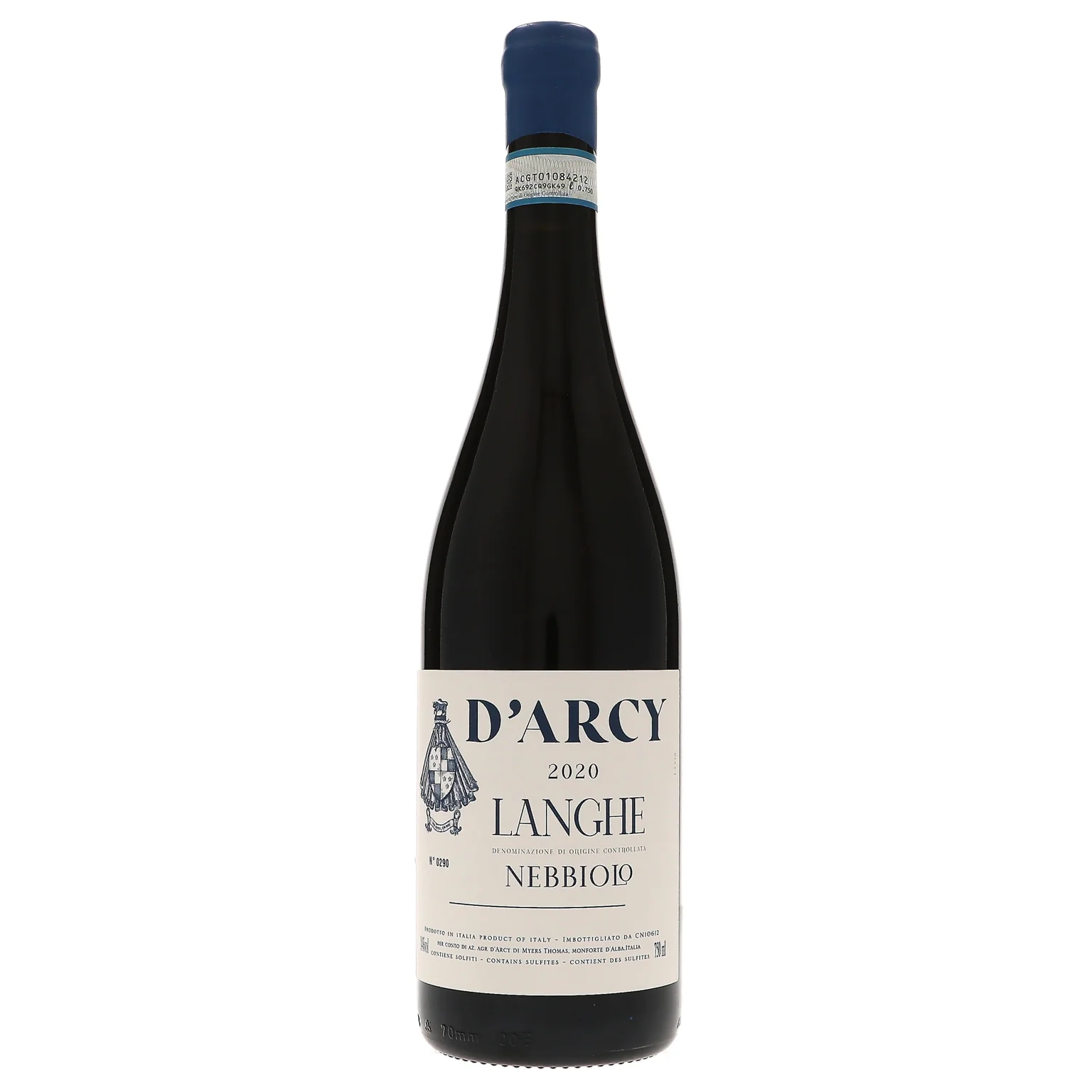 2020 D'Arcy, Nebbiolo, Langhe