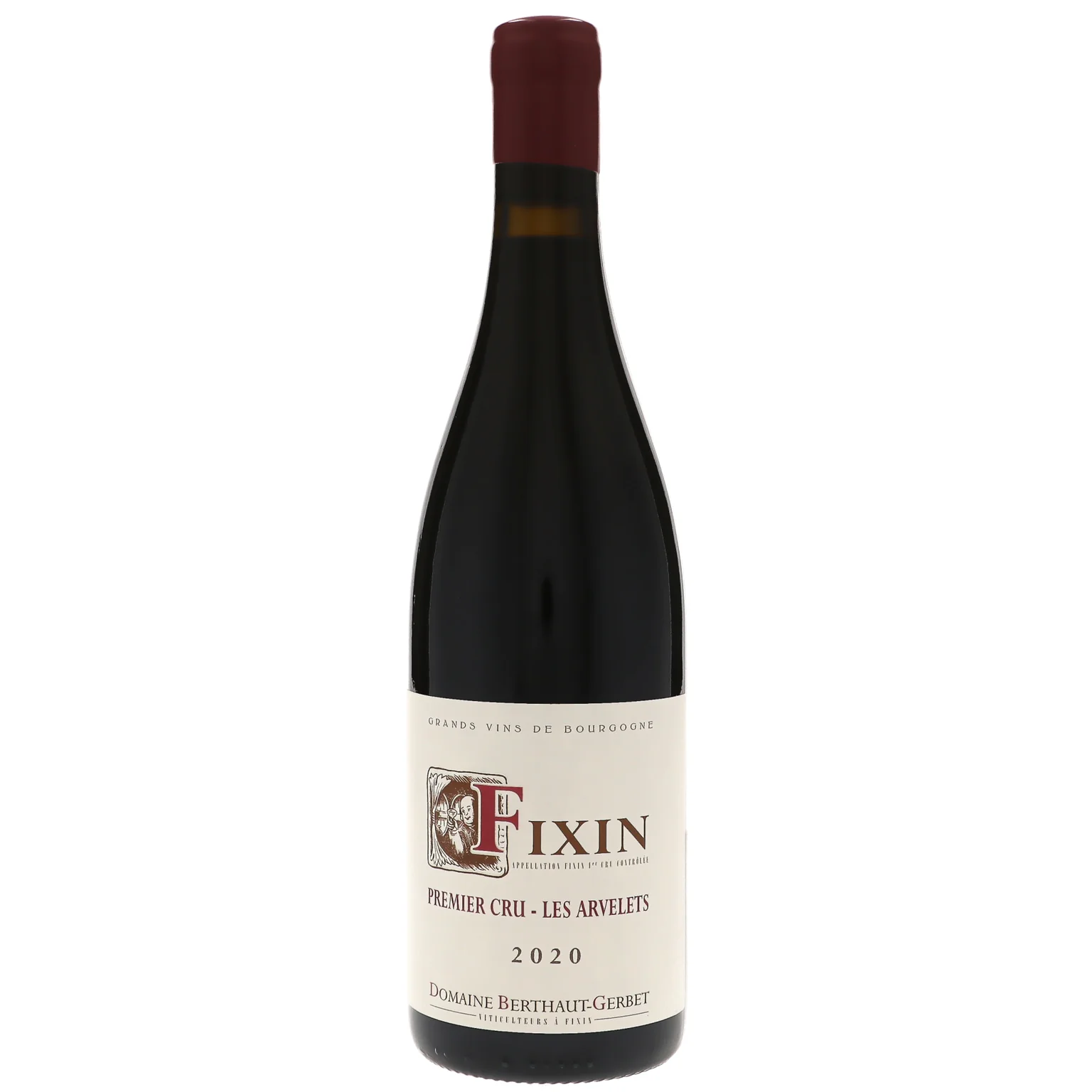 2020 Domaine Berthaut-Gerbet, Fixin Premier Cru, Arvelets