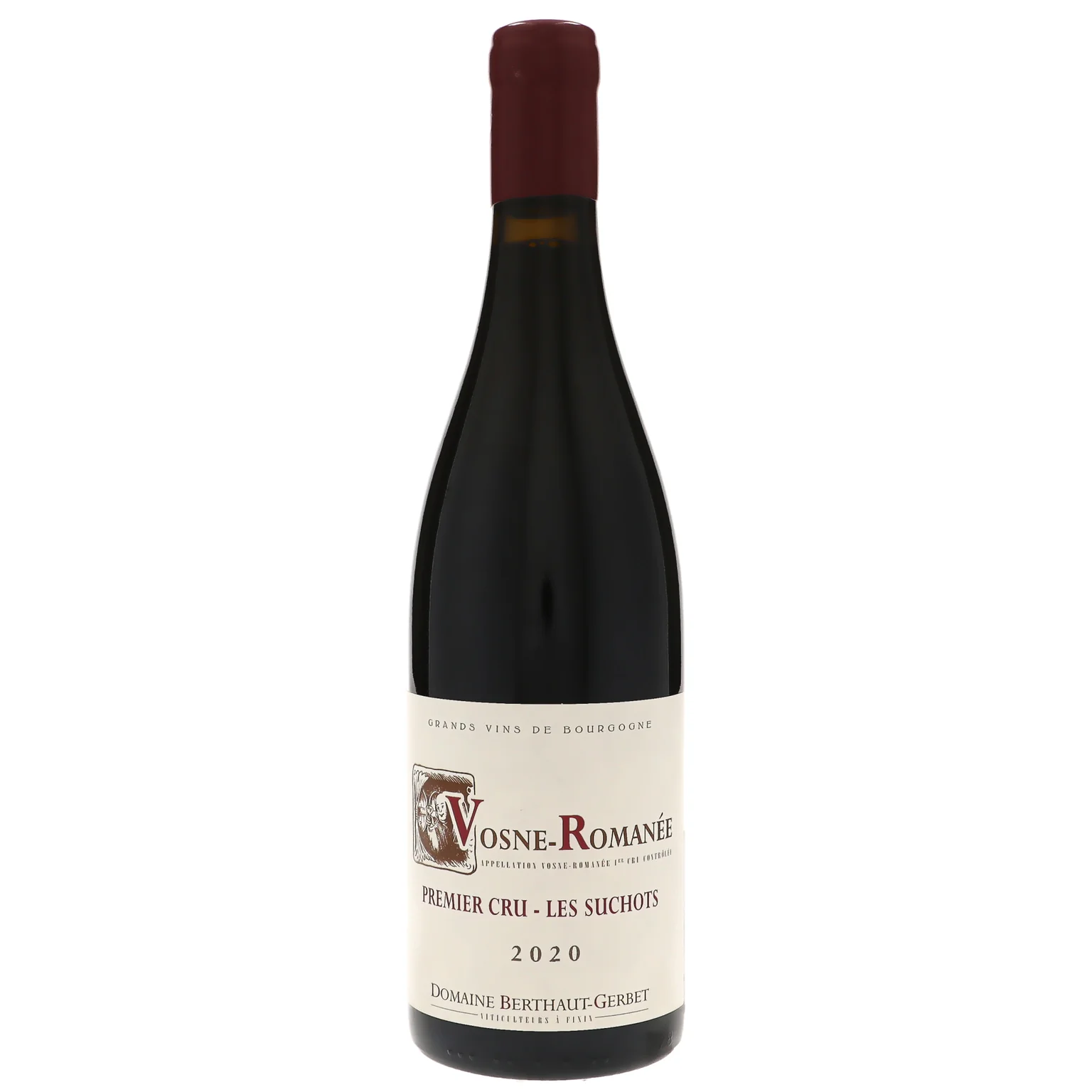 2020 Domaine Berthaut-Gerbet, Vosne-Romanee Premier Cru, Les Suchots