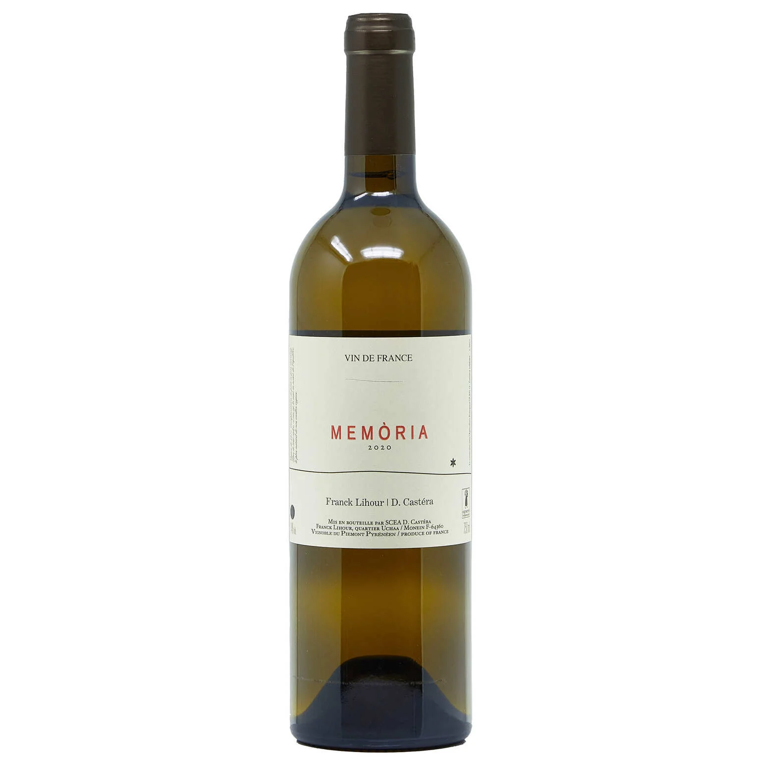 2020 Domaine Castera, Memoria, VdF