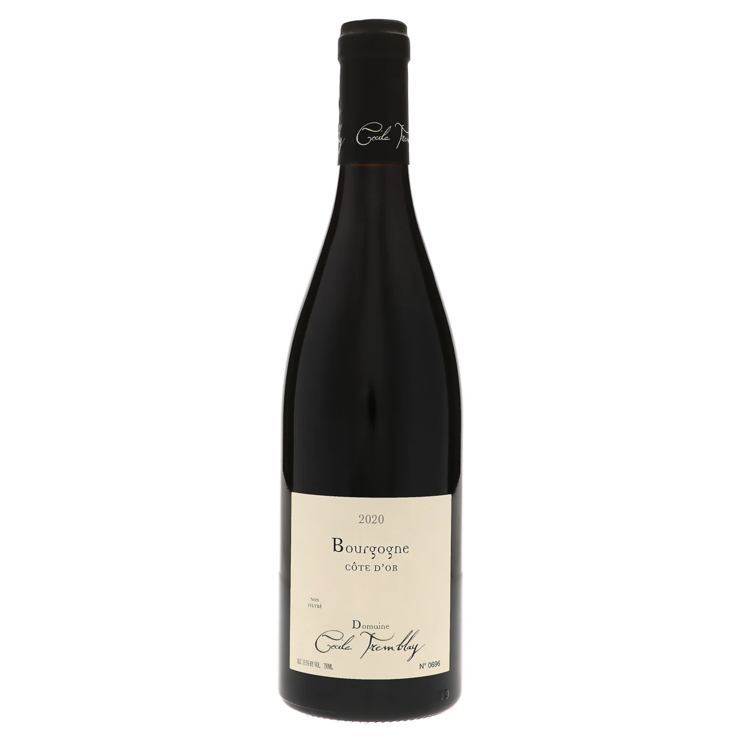 2020 Domaine Cecile Tremblay, Bourgogne, Cote d'Or