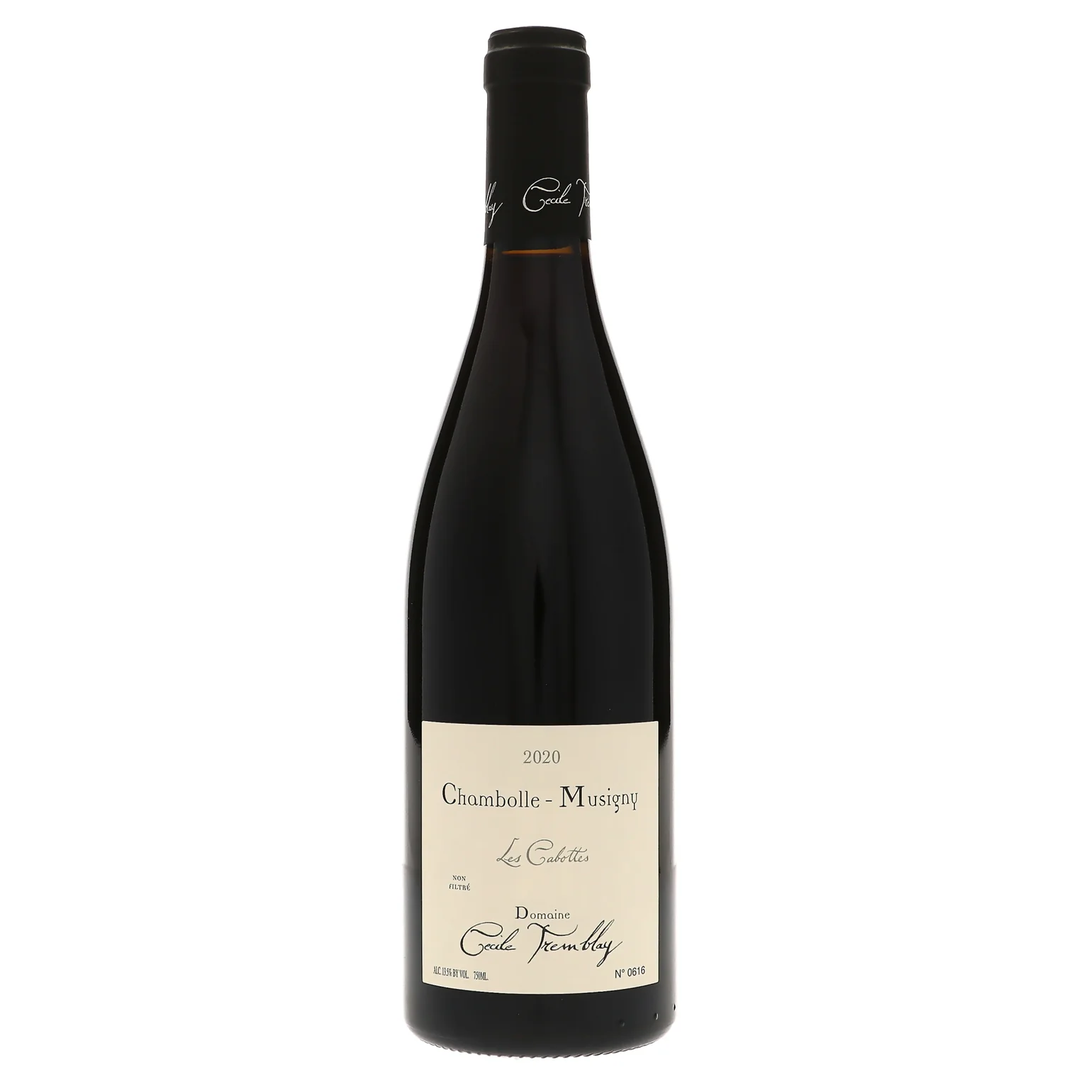 2020 Domaine Cecile Tremblay, Chambolle-Musigny, Les Cabottes