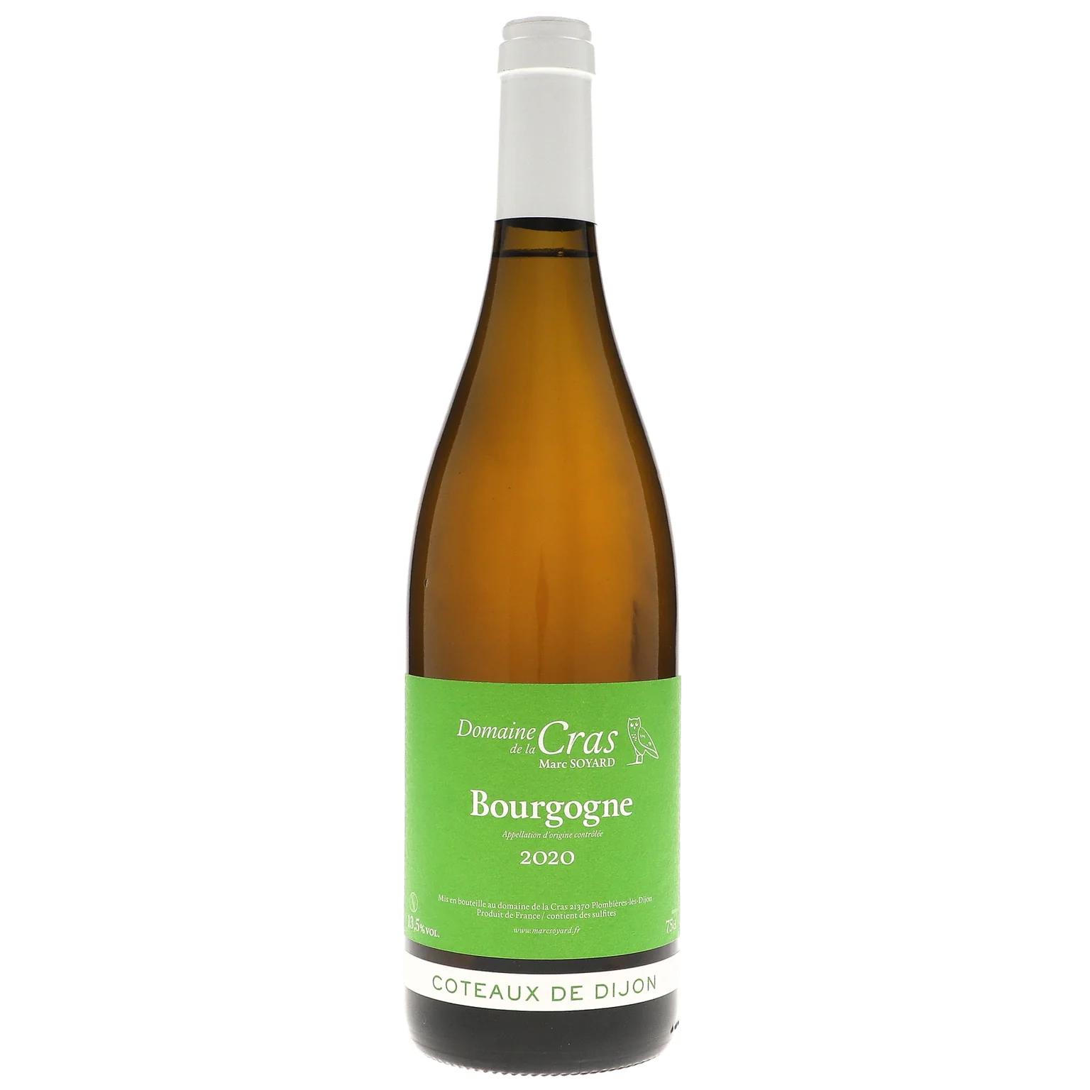 2020 Domaine de la Cras, Bourgogne, Chardonnay