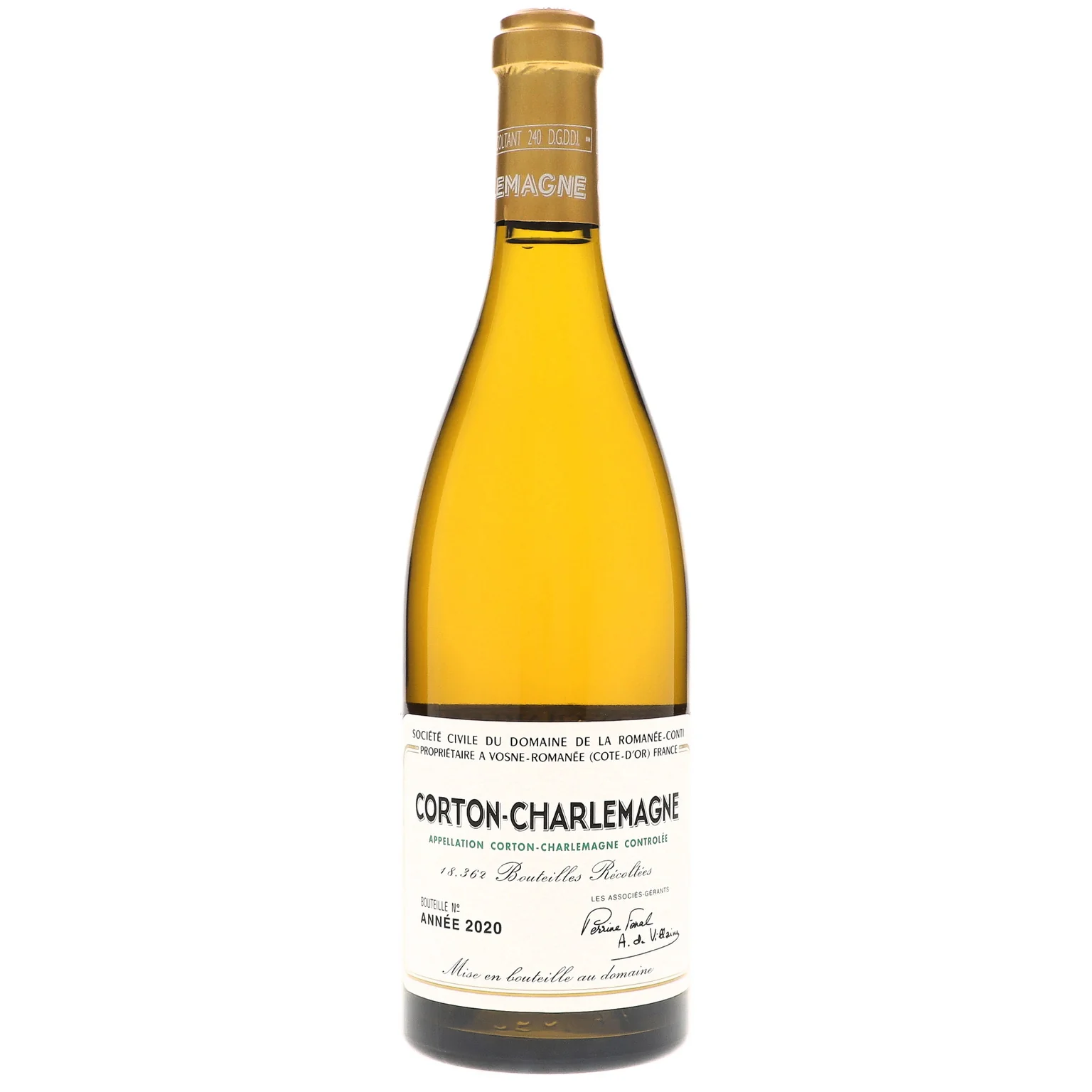 2020 Domaine de la Romanee-Conti, Corton-Charlemagne Grand Cru