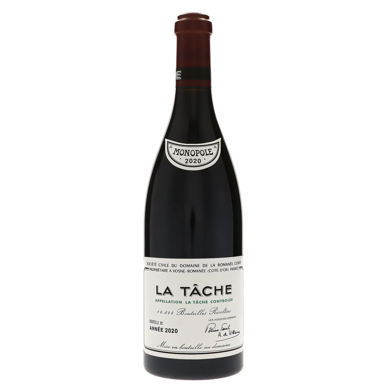 2020 Domaine de la Romanee-Conti, La Tache Grand Cru
