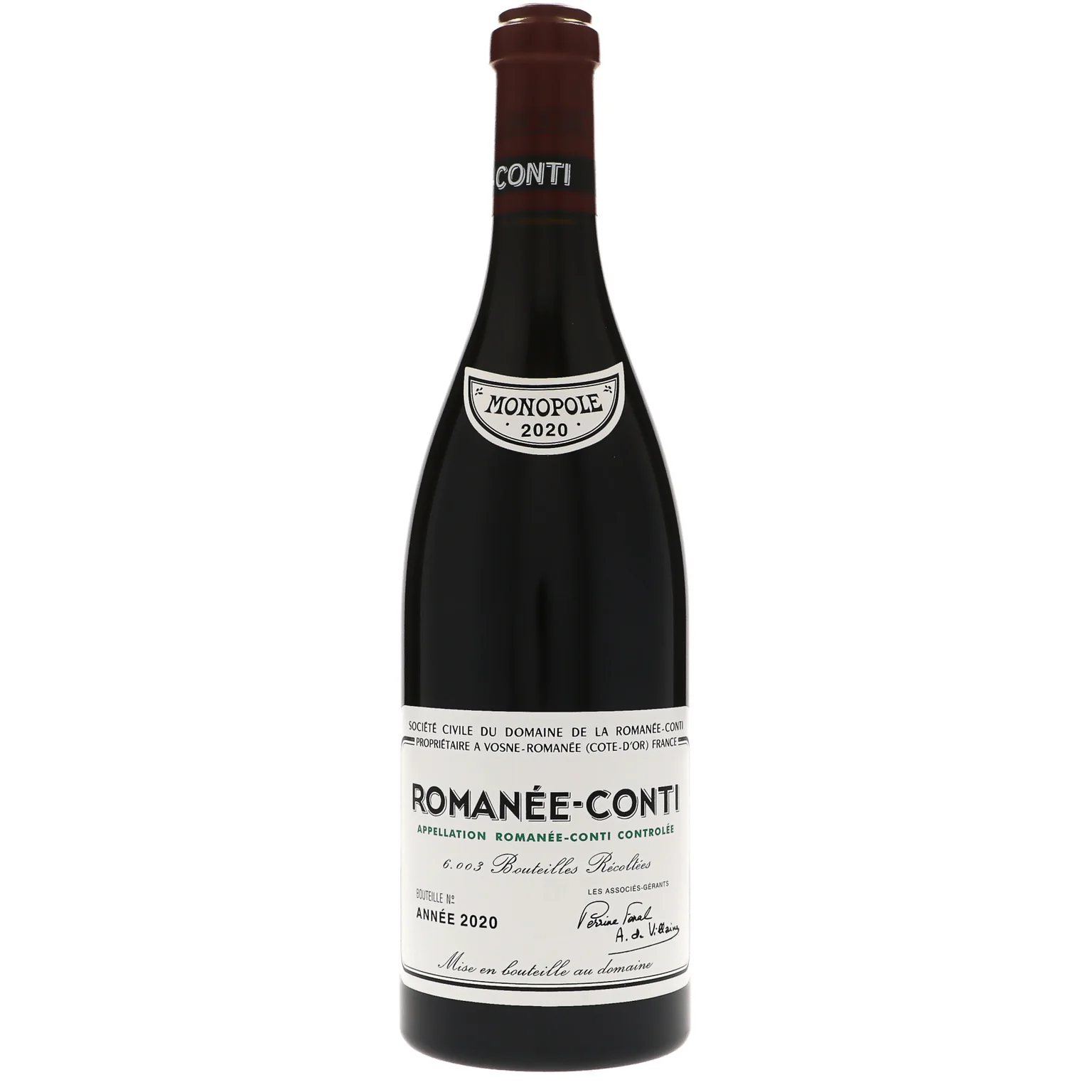 2020 Domaine de la Romanee-Conti, Romanee-Conti Grand Cru