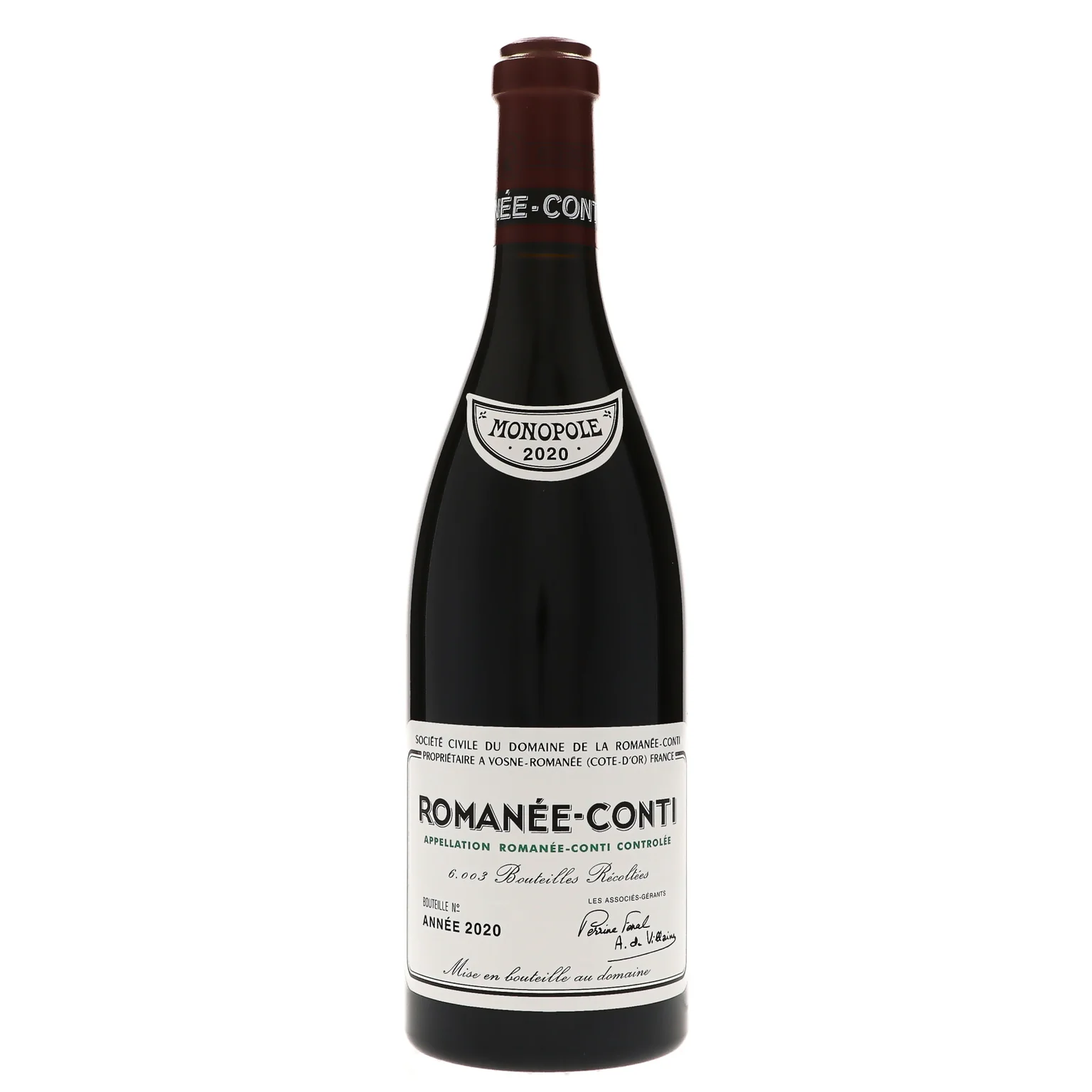 2020 Domaine de la Romanee-Conti, Romanee-Conti Grand Cru