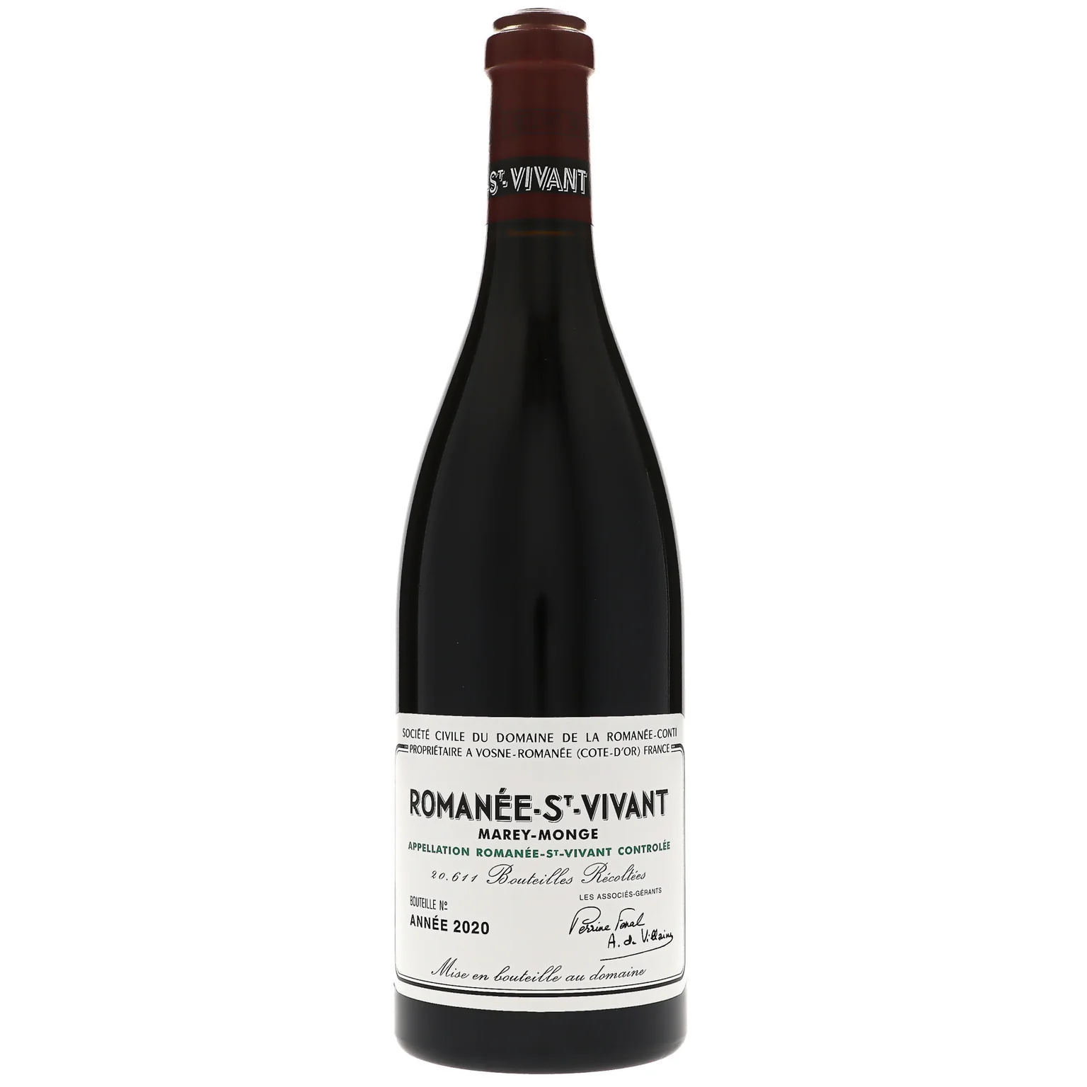 2020 Domaine de la Romanee-Conti, Romanee-Saint-Vivant Grand Cru, Marey-Monge