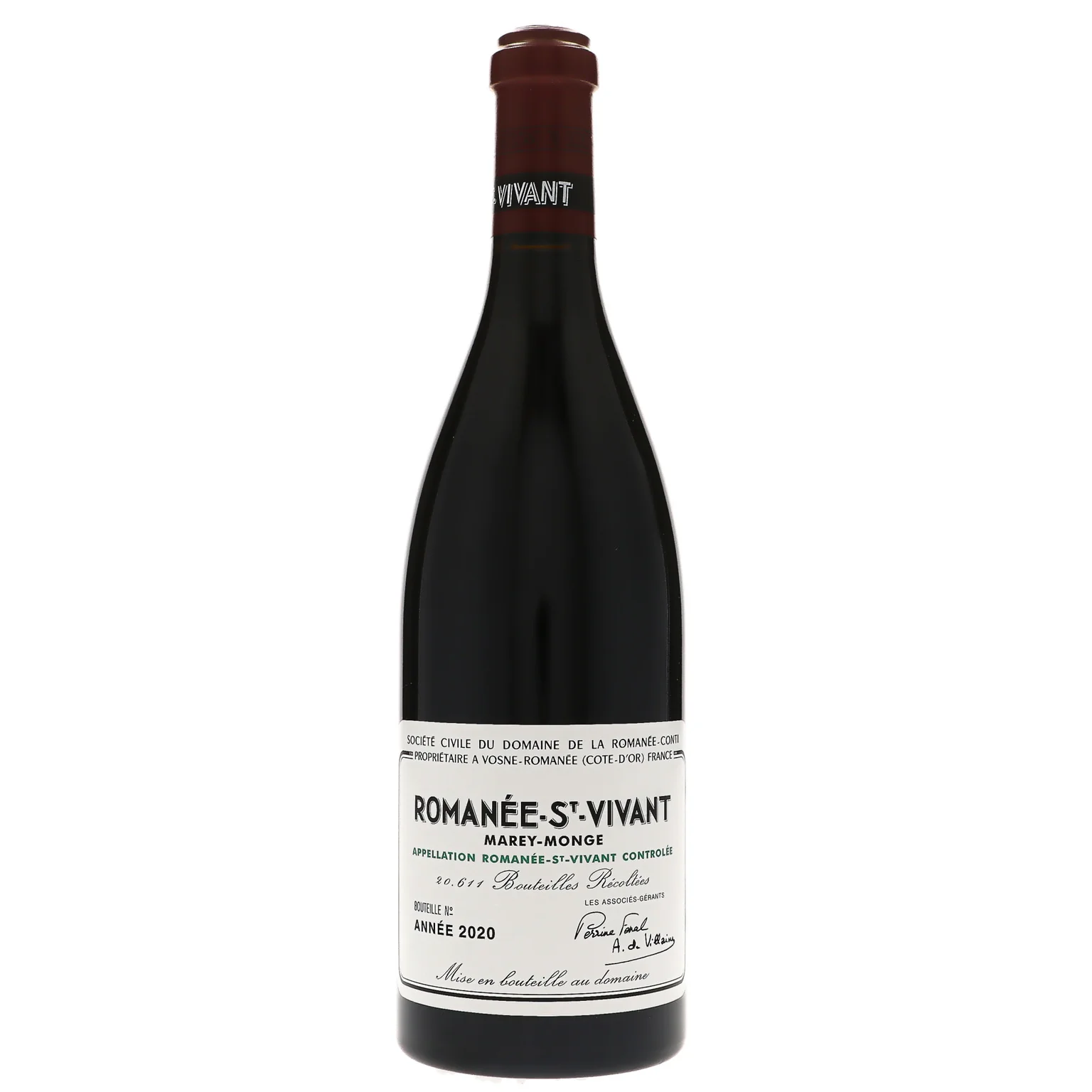 2020 Domaine de la Romanee-Conti, Romanee-Saint-Vivant Grand Cru, Marey-Monge