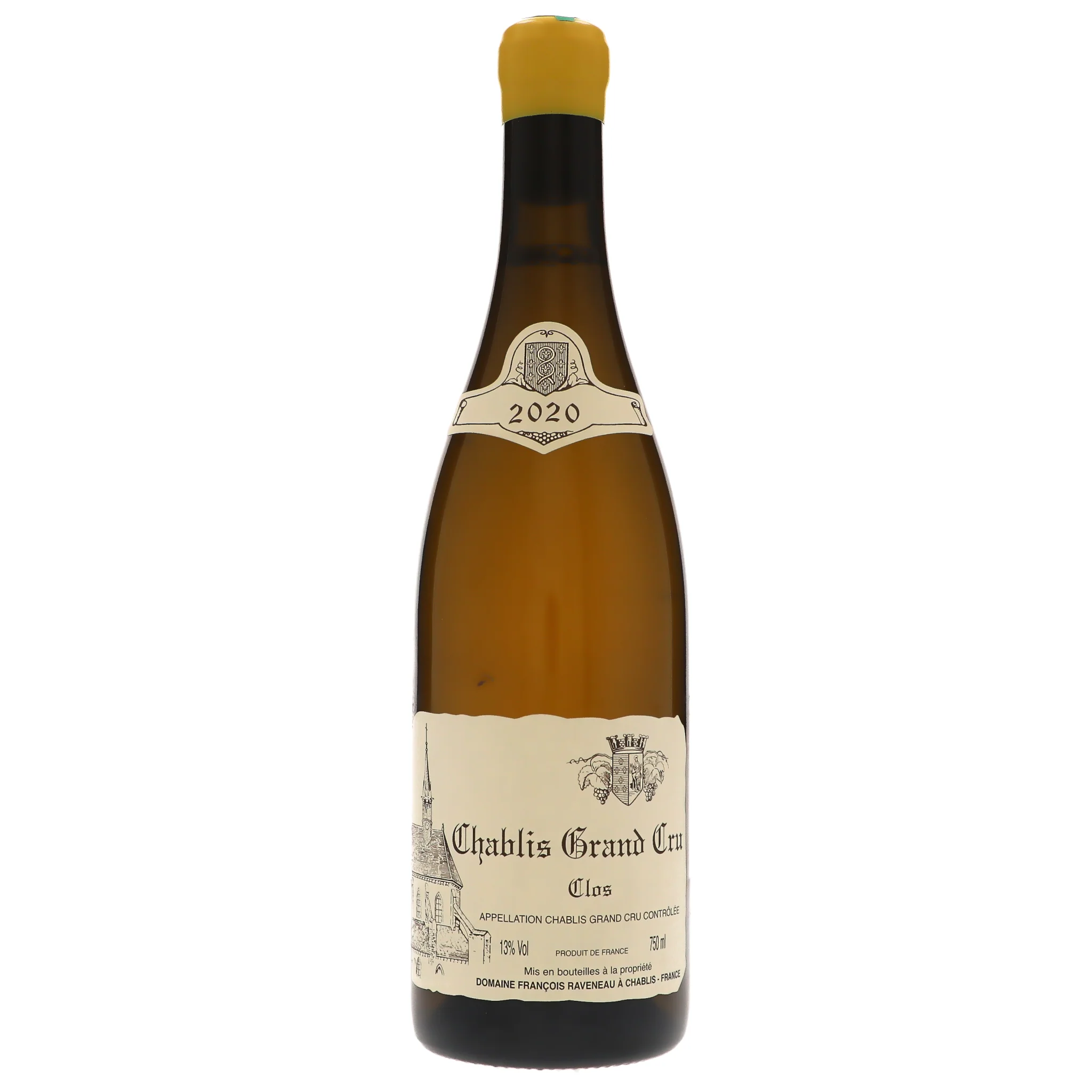 2020 Domaine Francois Raveneau, Chablis Grand Cru, Les Clos