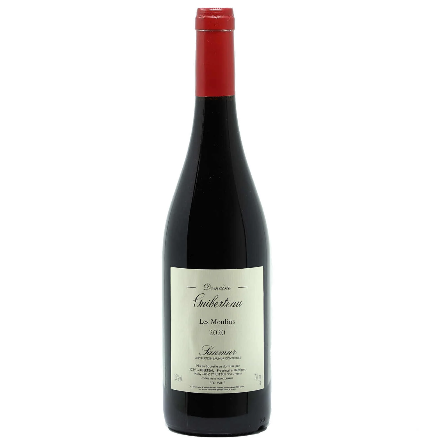 2020 Domaine Guiberteau, Saumur Rouge, Les Moulins