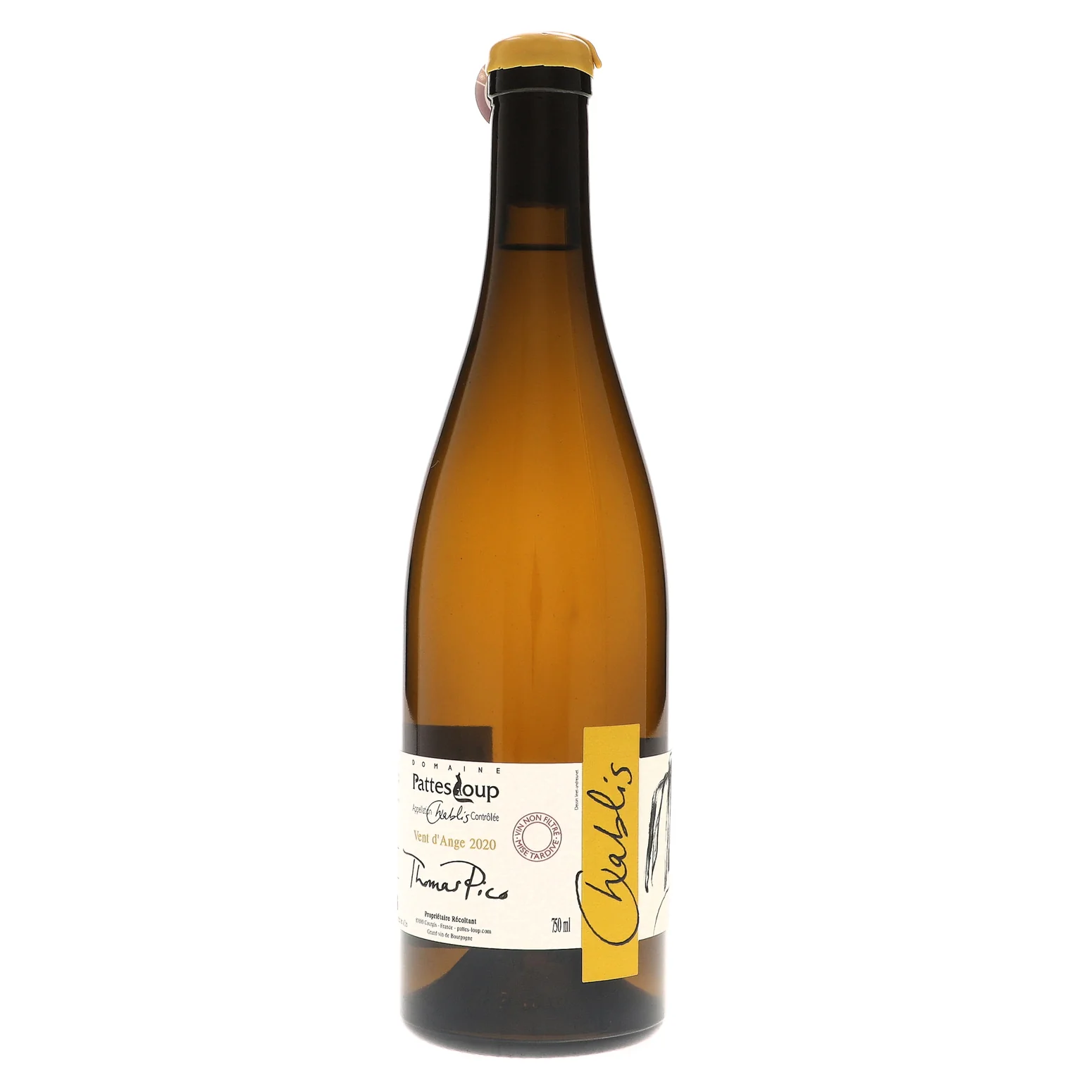 2020 Domaine Pattes Loup, Chablis, Vent d'Ange