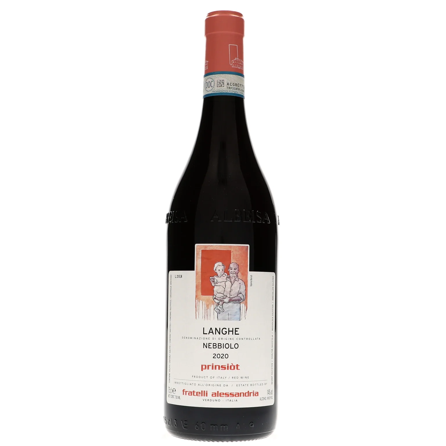 2020 Fratelli Alessandria, Langhe, Nebbiolo Prinsiot