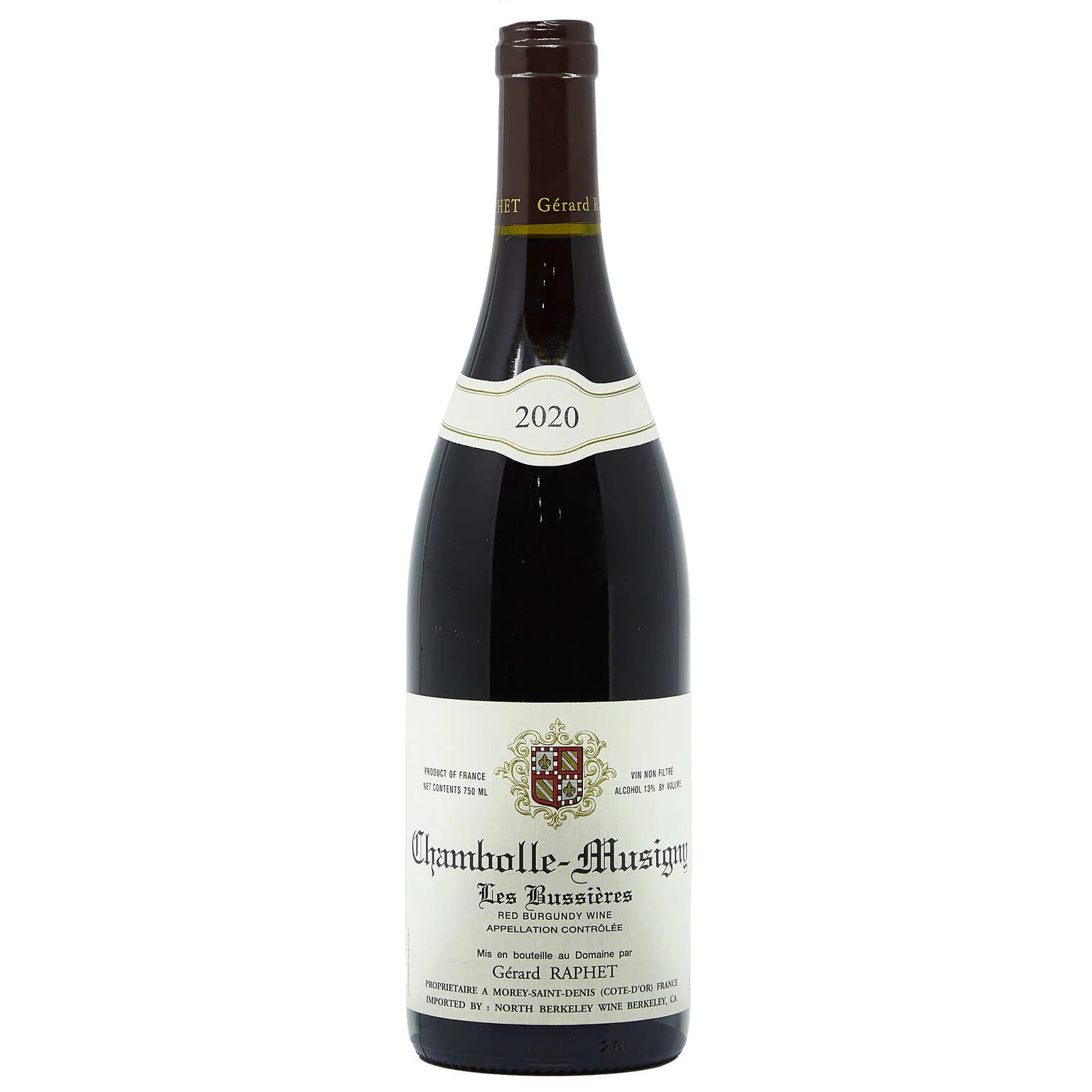 2020 Gerard Raphet, Chambolle-Musigny, Les Bussieres