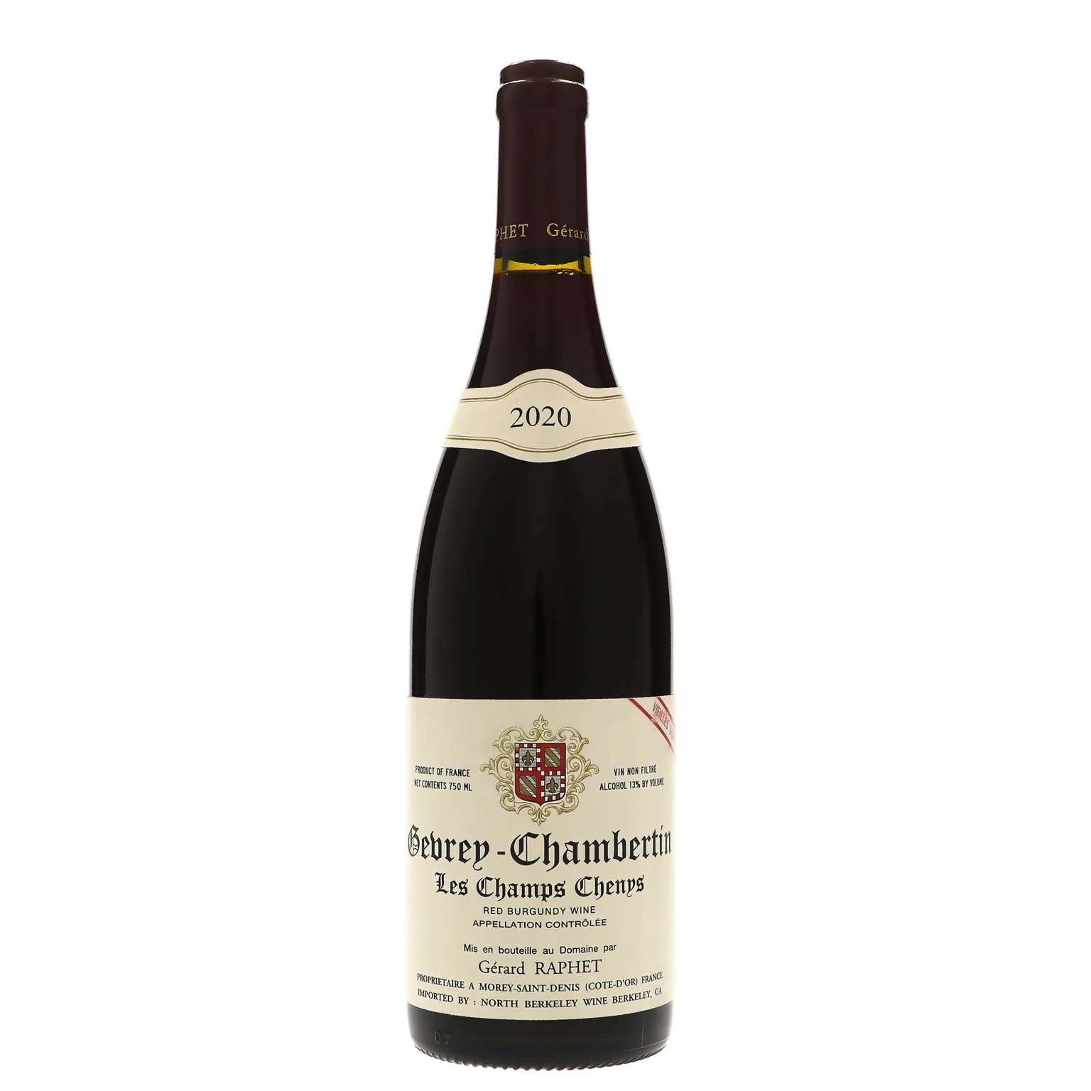 2020 Gerard Raphet, Gevrey-Chambertin, Champs-Chenys Vieilles Vignes