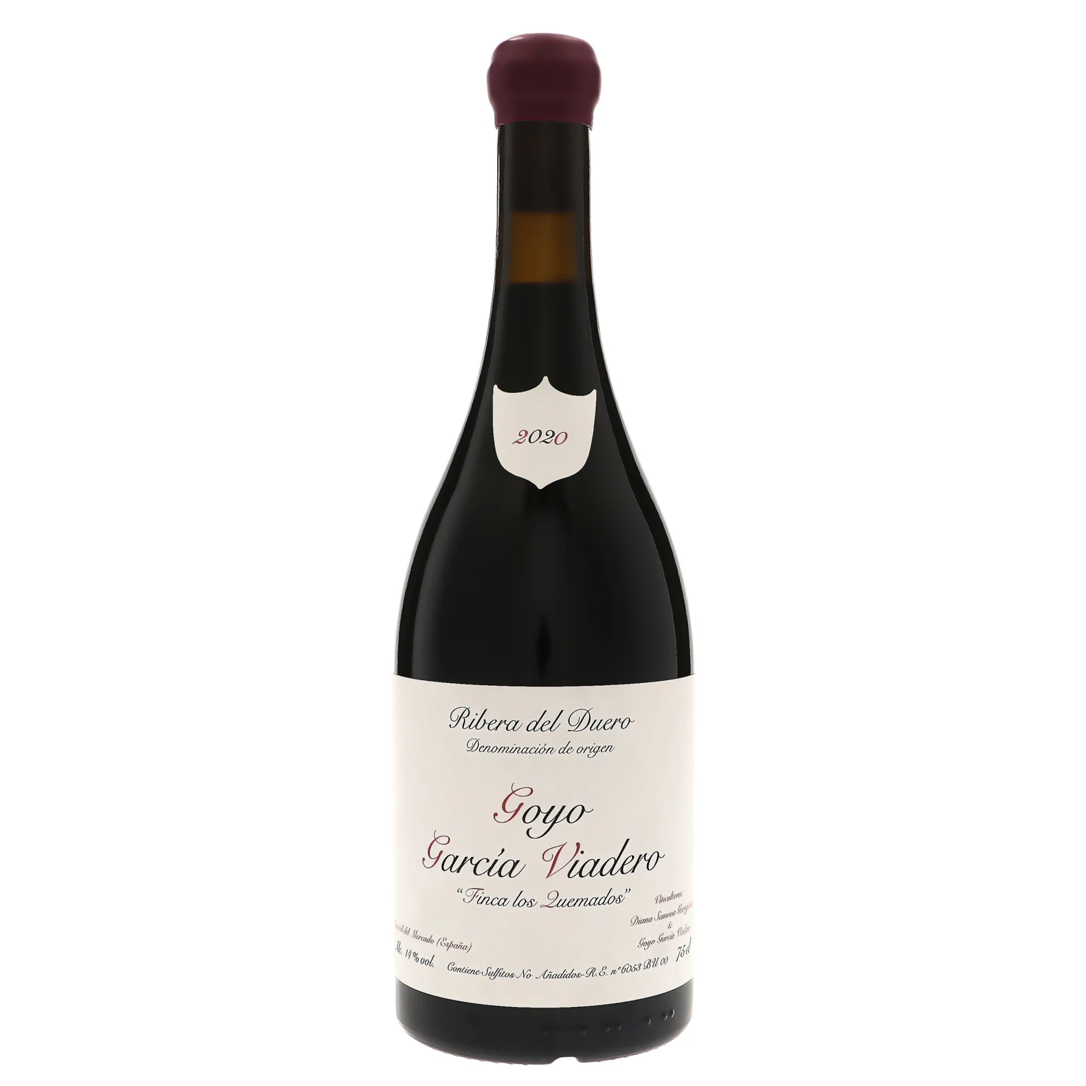 2020 Goyo Garcia Viadero, Ribera del Duero, Finca Los Quemados