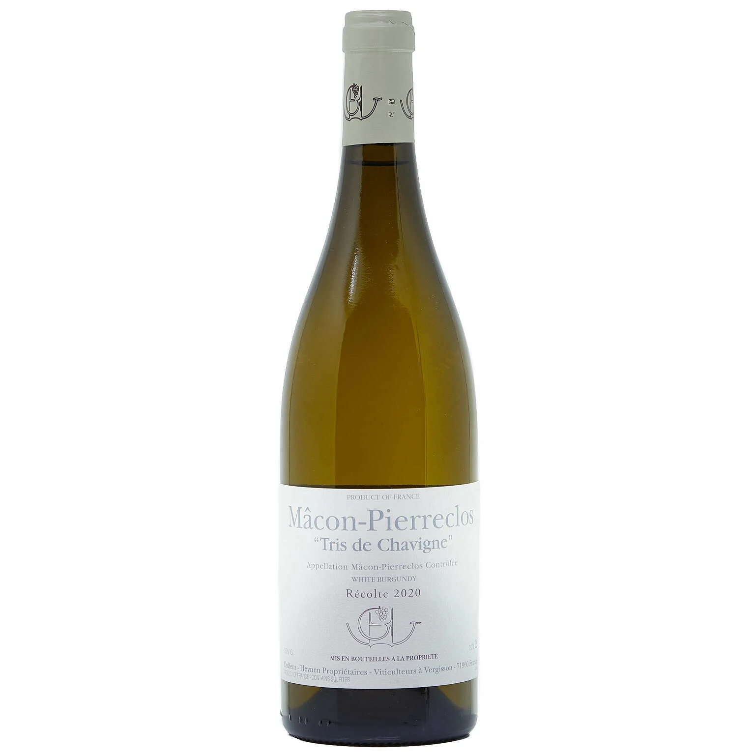 2020 Guffens-Heynen, Macon, Pierreclos Tri Chavigne