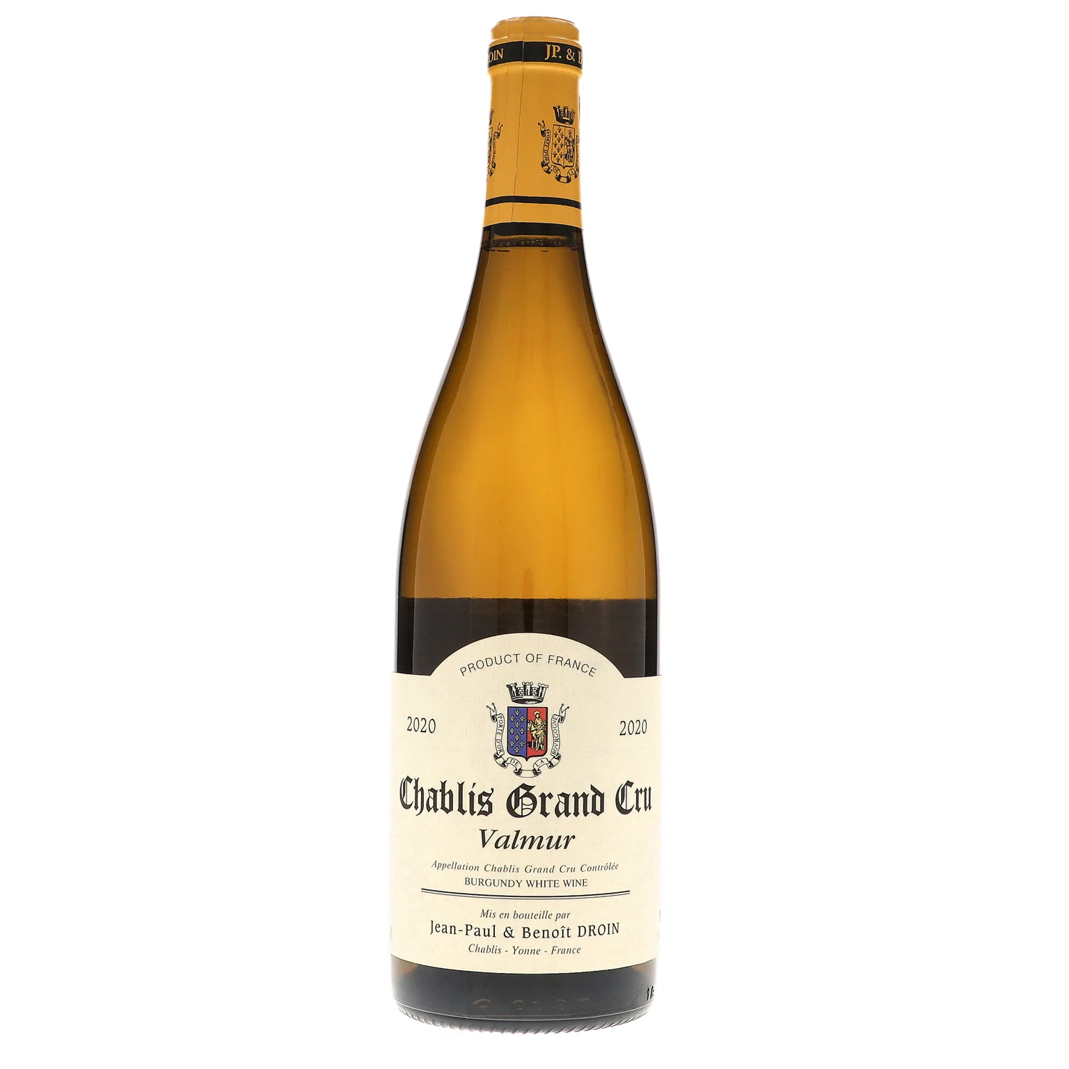 2020 Jean-Paul & Benoit Droin, Chablis Grand Cru, Valmur