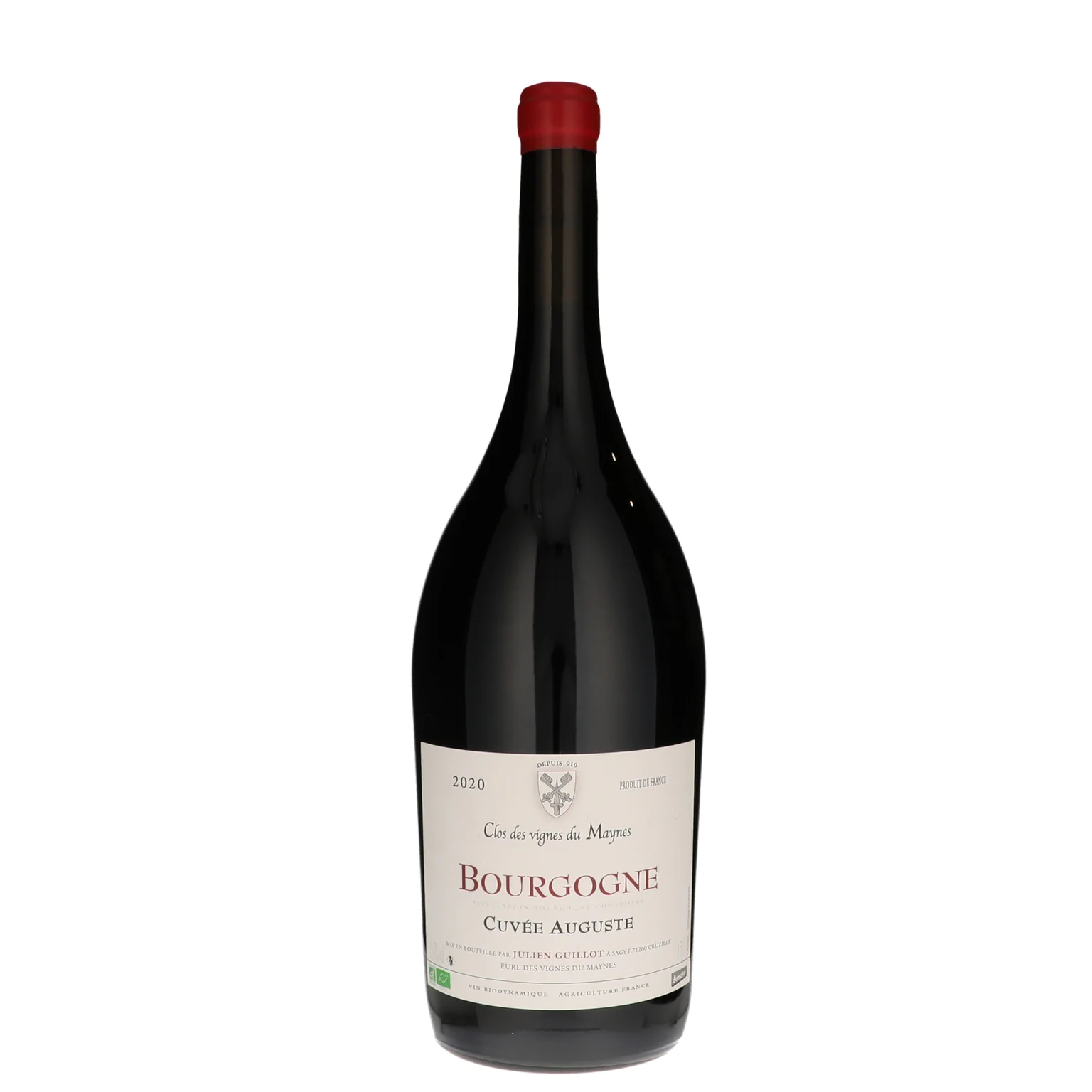2020 Julien Guillot (Vignes du Maynes), Bourgogne, Cuvee Auguste 1.5L