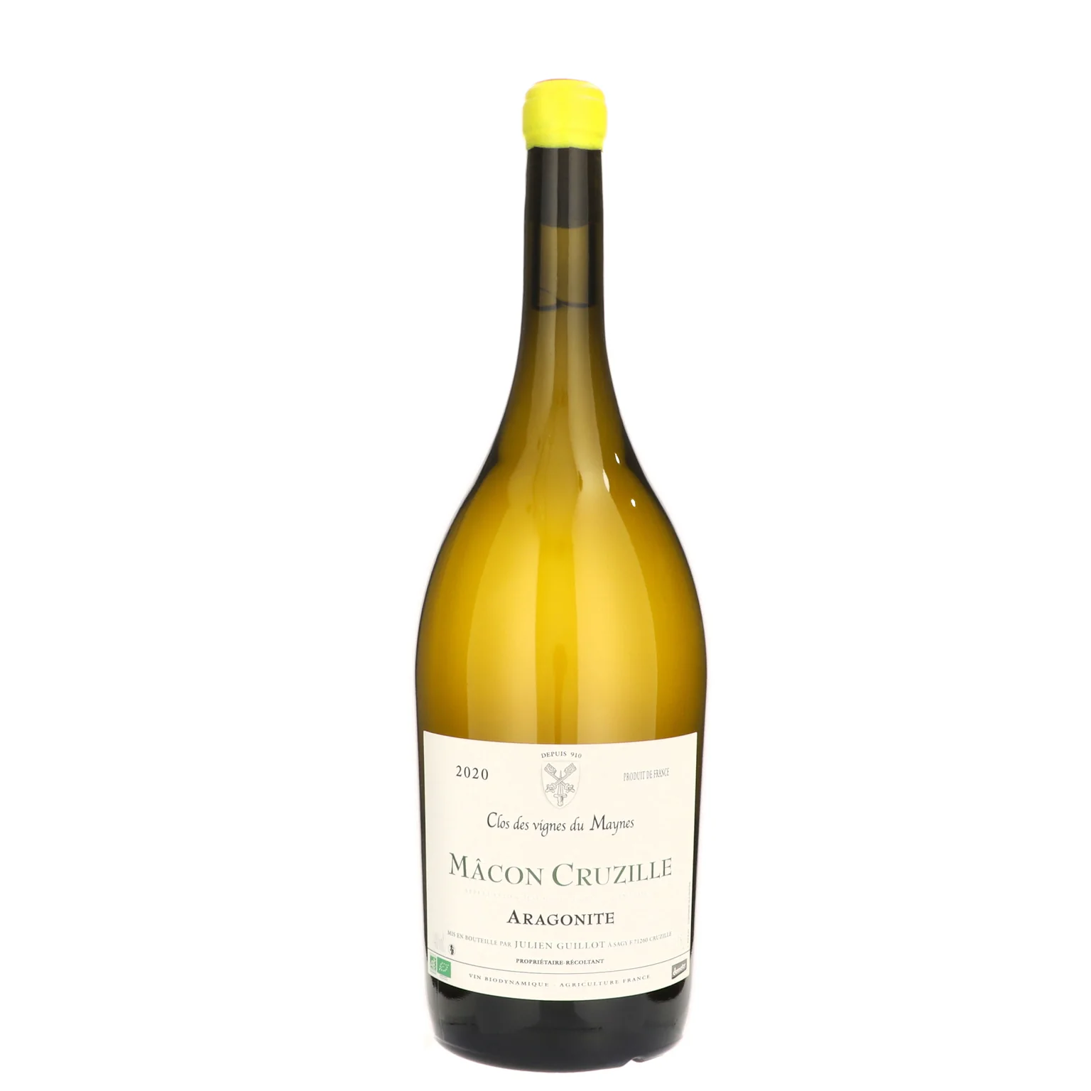 2020 Julien Guillot (Vignes du Maynes), Macon, Cruzille Aragonite 1.5L