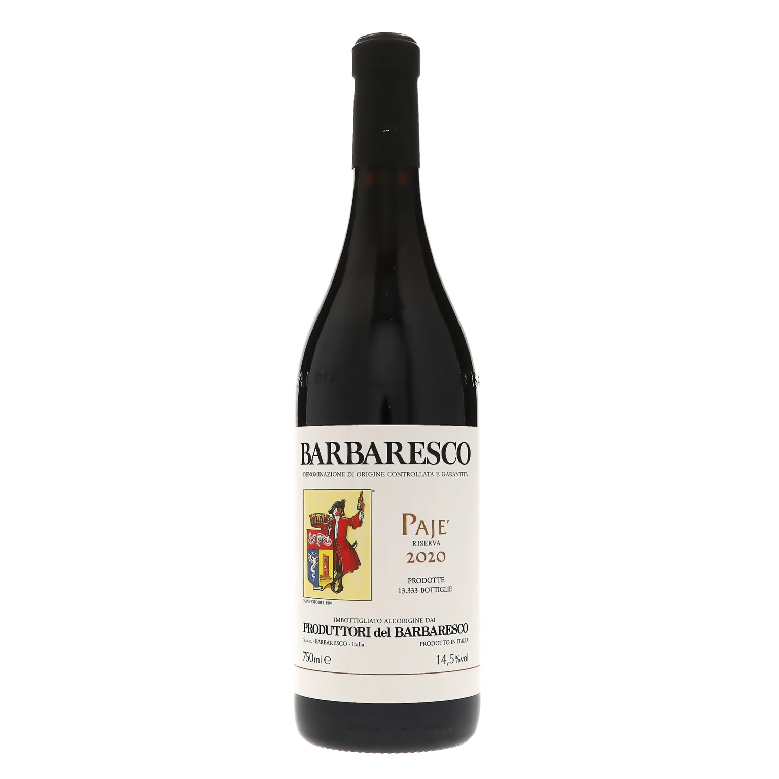 2020 Produttori del Barbaresco, Barbaresco, Paje Riserva