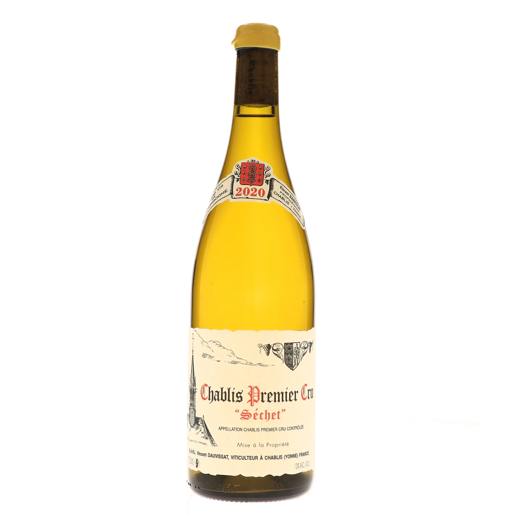 2020 Vincent Dauvissat, Chablis Premier Cru, Sechet