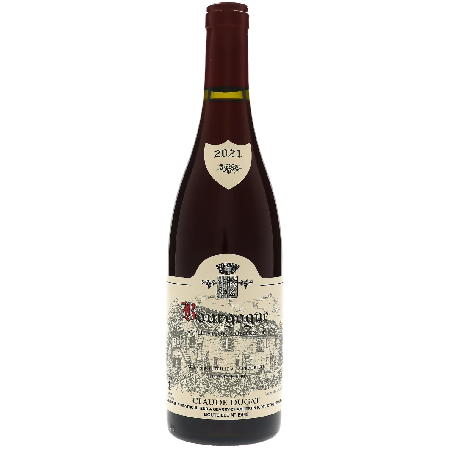 2021 Claude Dugat, Bourgogne, Rouge