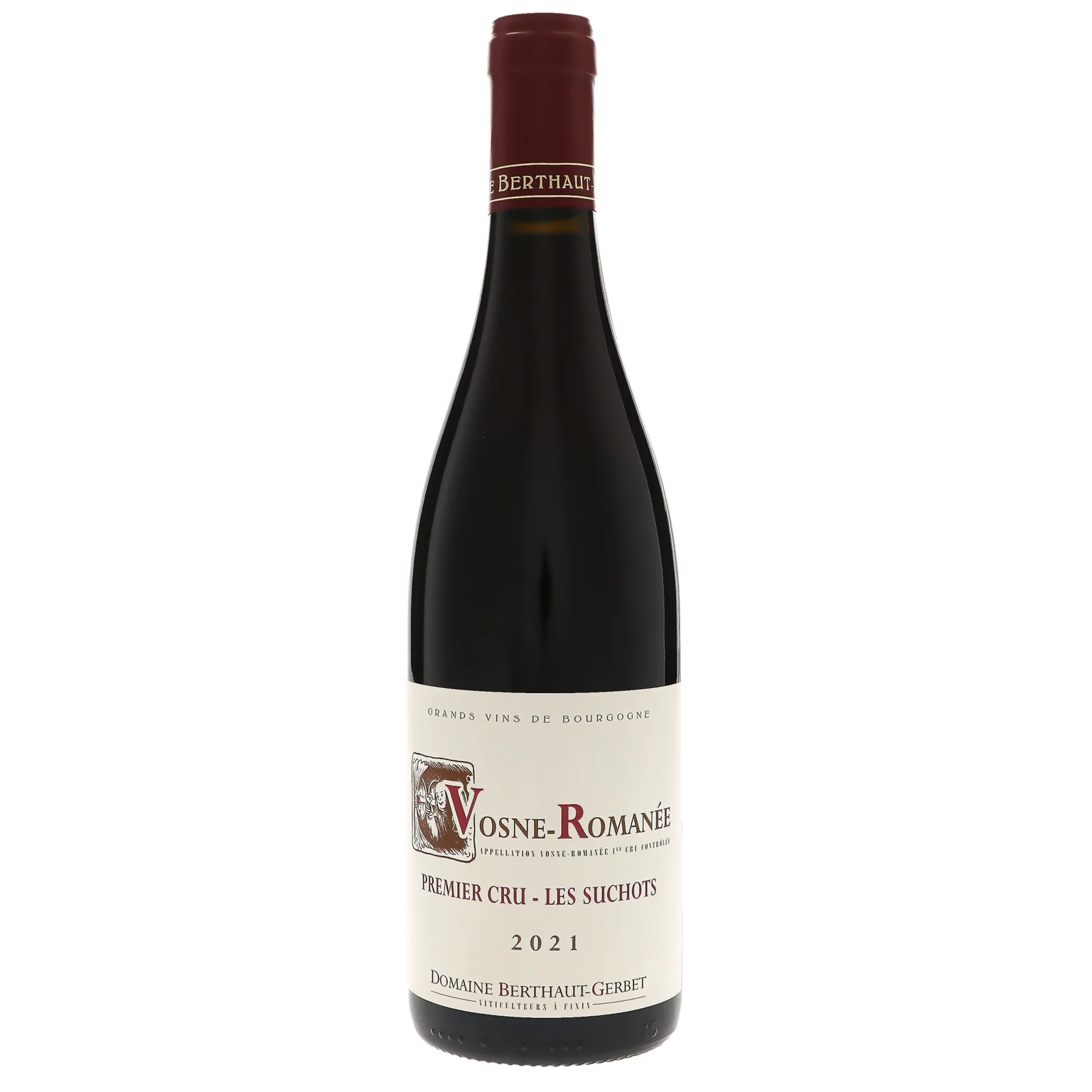 2021 Domaine Berthaut-Gerbet, Vosne-Romanee Premier Cru, Les Suchots