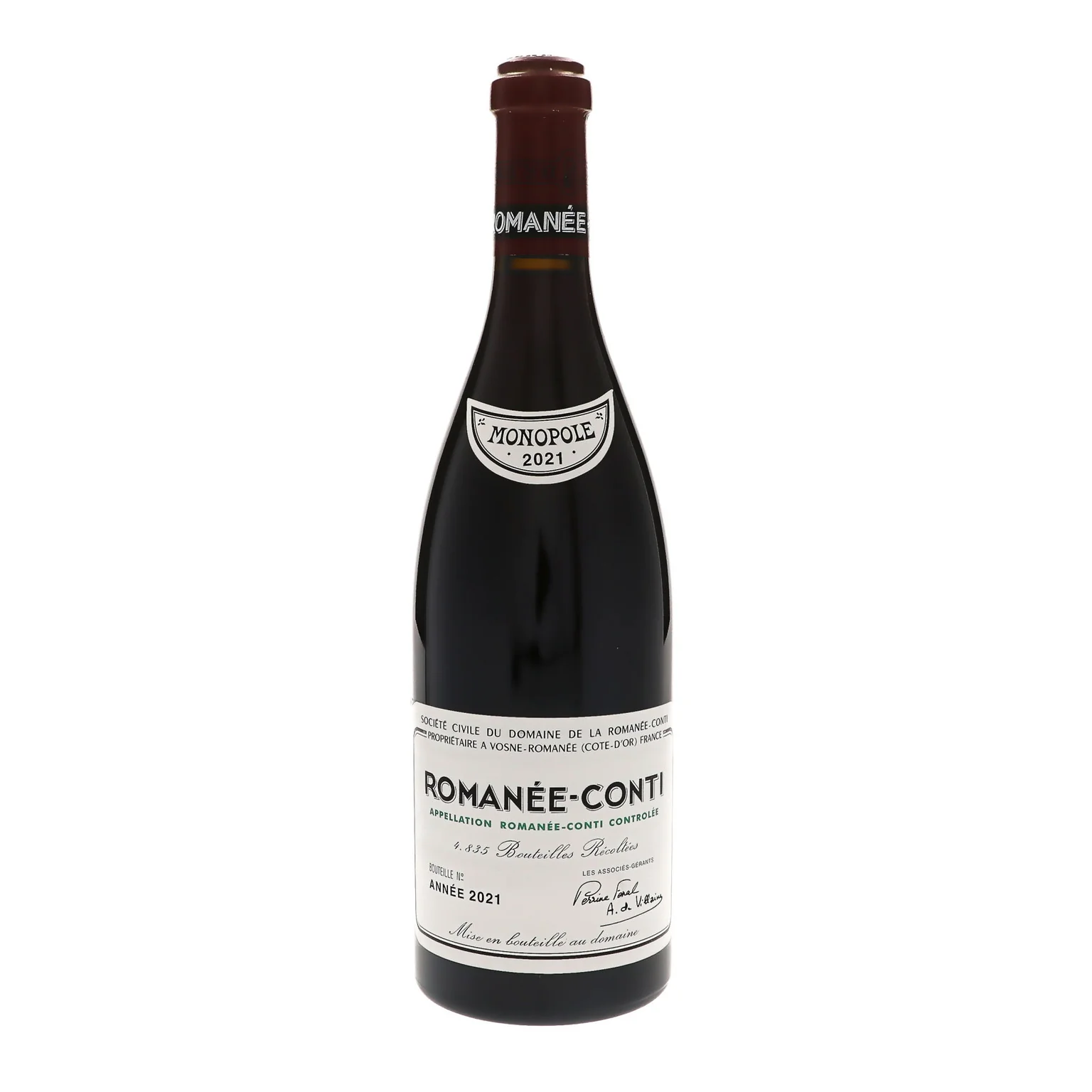 2021 Domaine de la Romanee-Conti, Romanee-Conti Grand Cru