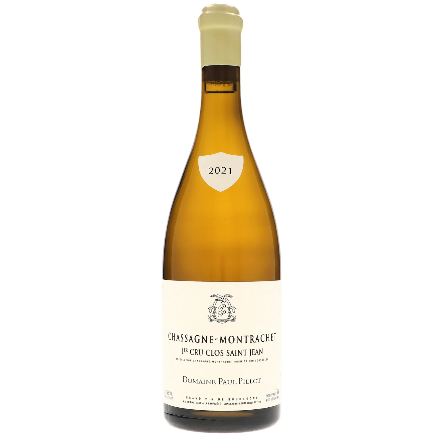 2021 Domaine Paul Pillot, Chassagne-Montrachet Premier Cru, Clos Saint-Jean Blanc