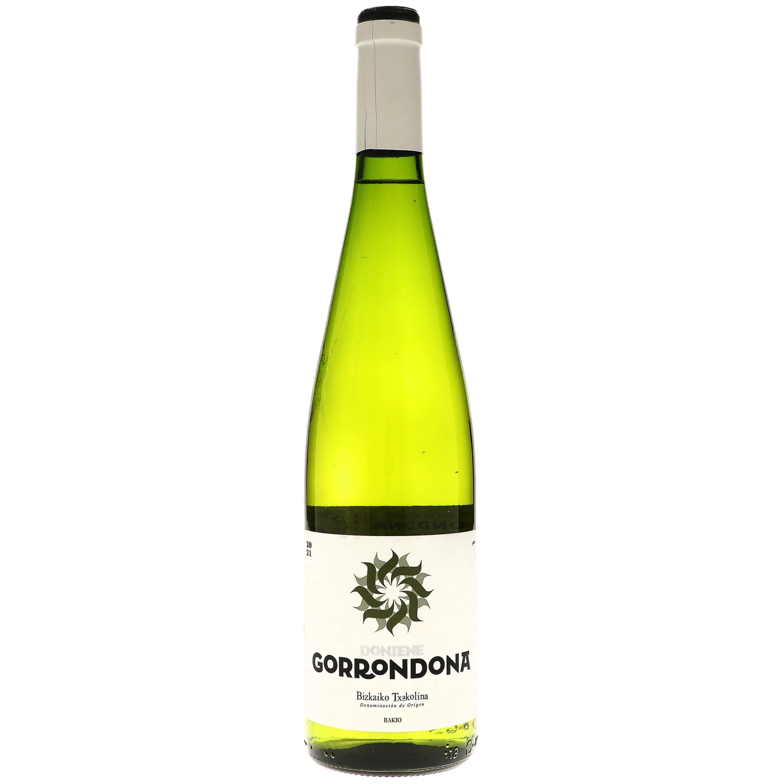 2021 Doniene Gorrondona, Txakoli, Bizkaiko Txakolina