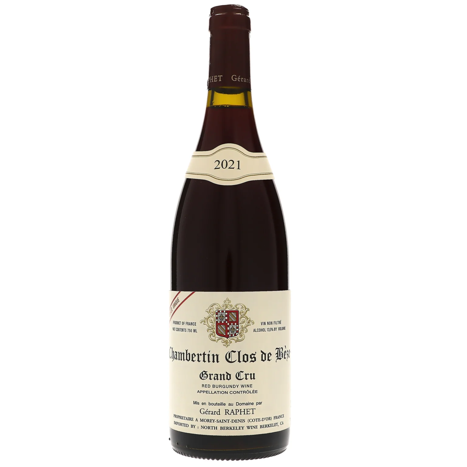 2021 Gerard Raphet, Chambertin-Clos de Beze Grand Cru