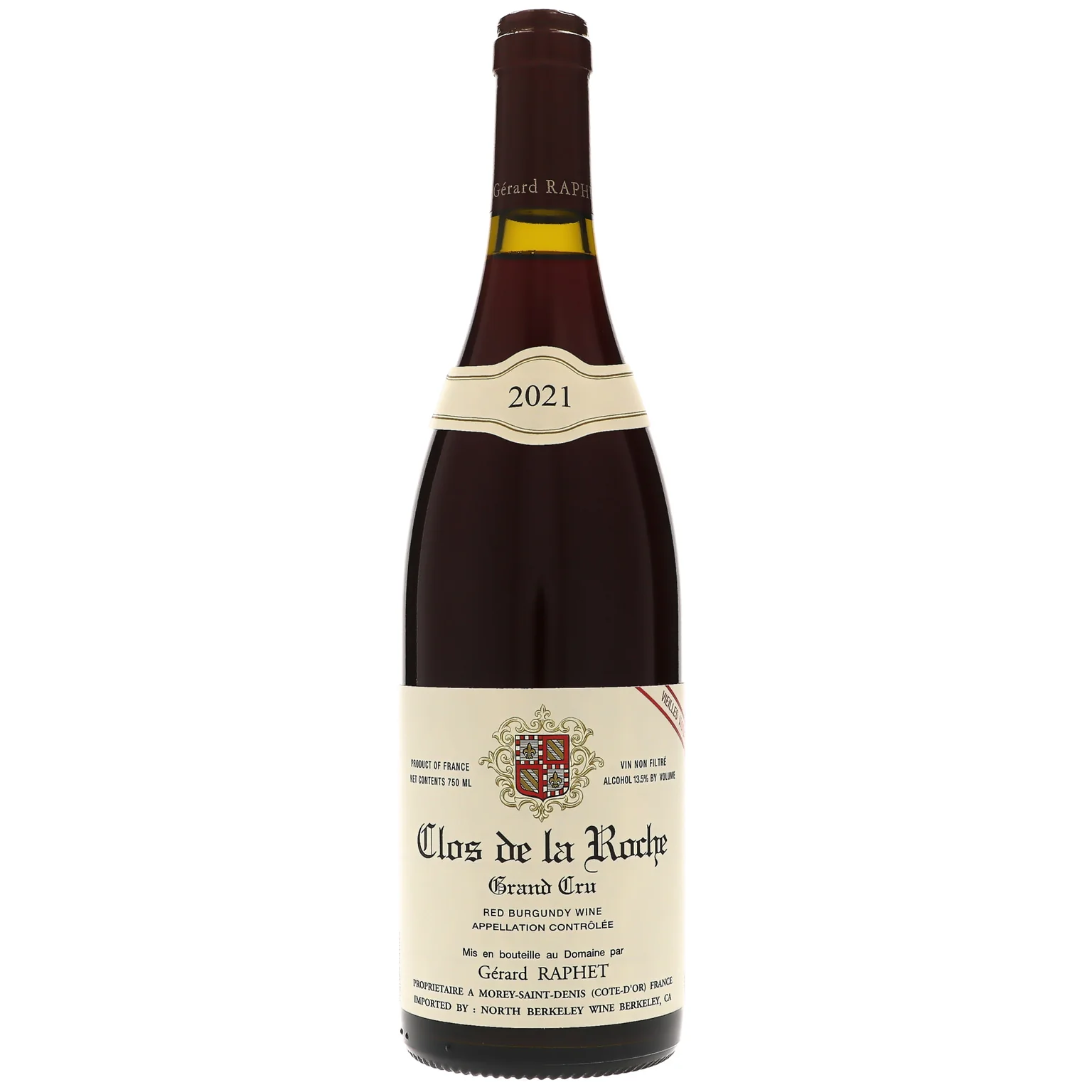 2021 Gerard Raphet, Clos de la Roche Grand Cru