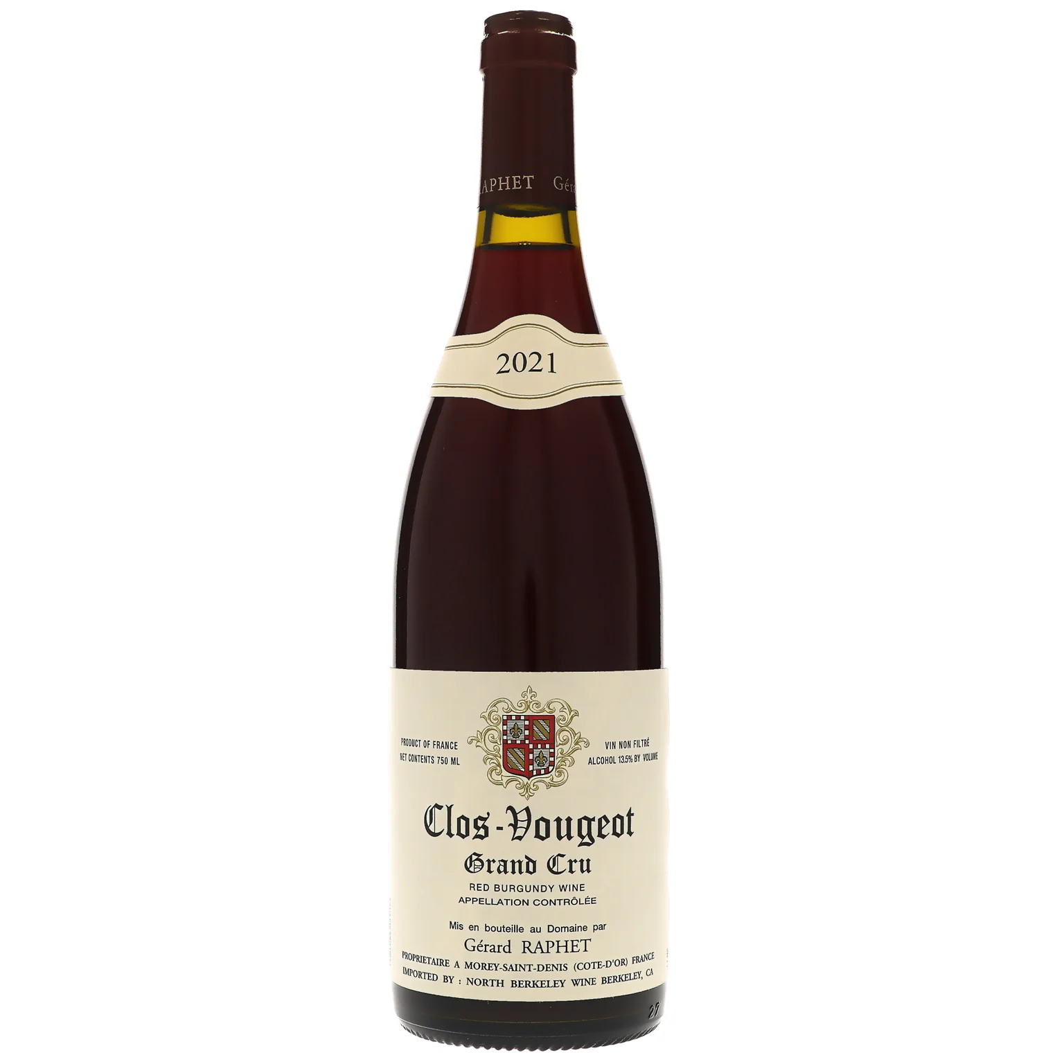 2021 Gerard Raphet, Clos de Vougeot Grand Cru