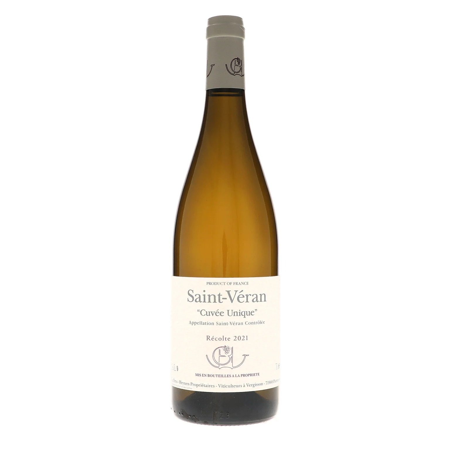 2021 Guffens-Heynen, Macon, Saint Veran Cuvee Unique