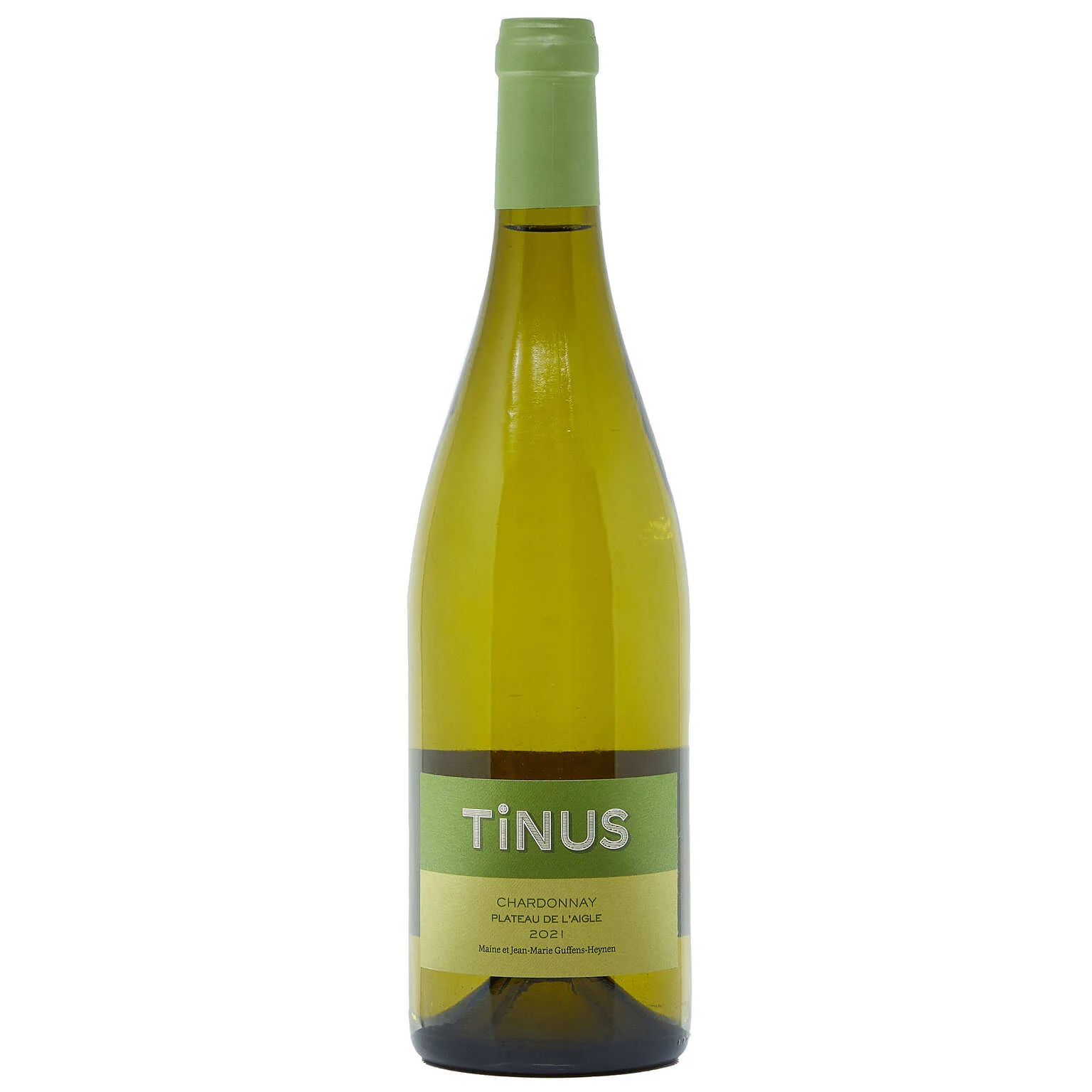 2021 Chateau des Tourettes (Maine et Jean-Marie Guffens-Heynen), Tinus Chardonnay Plateau de L'Aigle, VdF