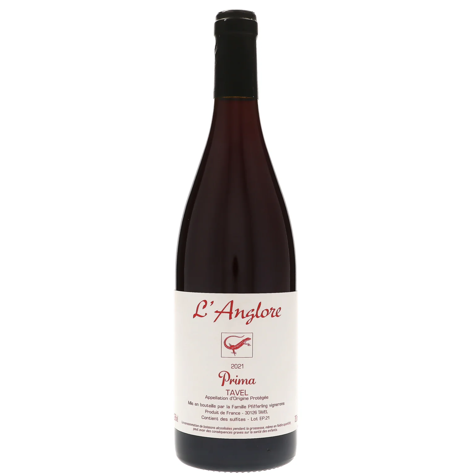 2021 l'Anglore, Tavel, Prima