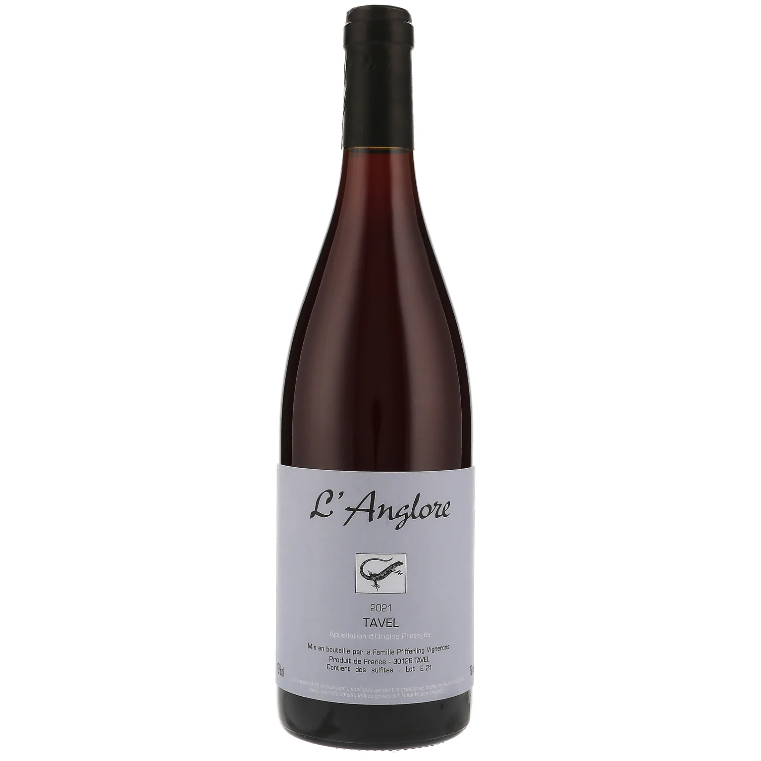 2021 l'Anglore, Tavel, Rose