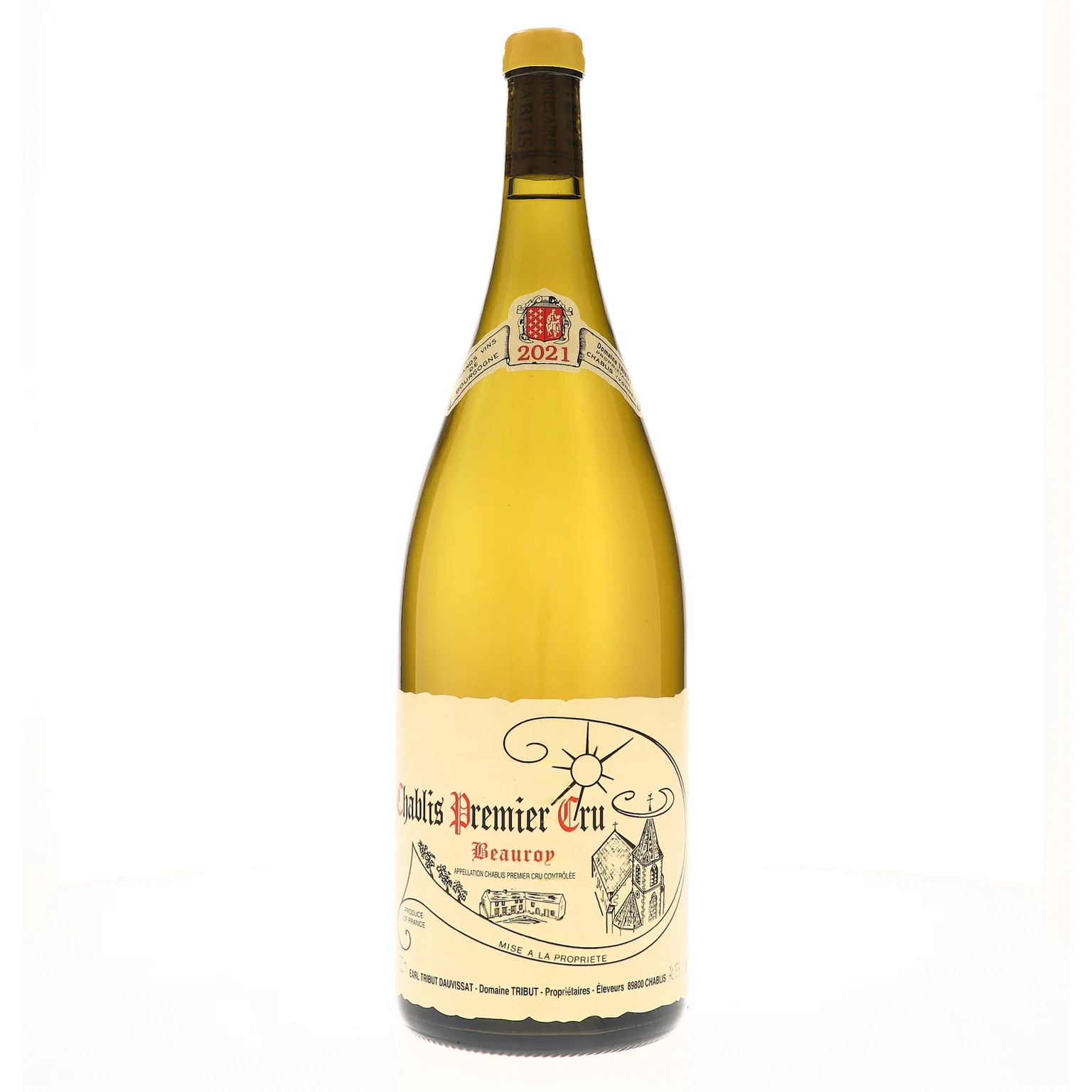 2021 Laurent Tribut, Chablis Premier Cru, Beauroy 1.5L