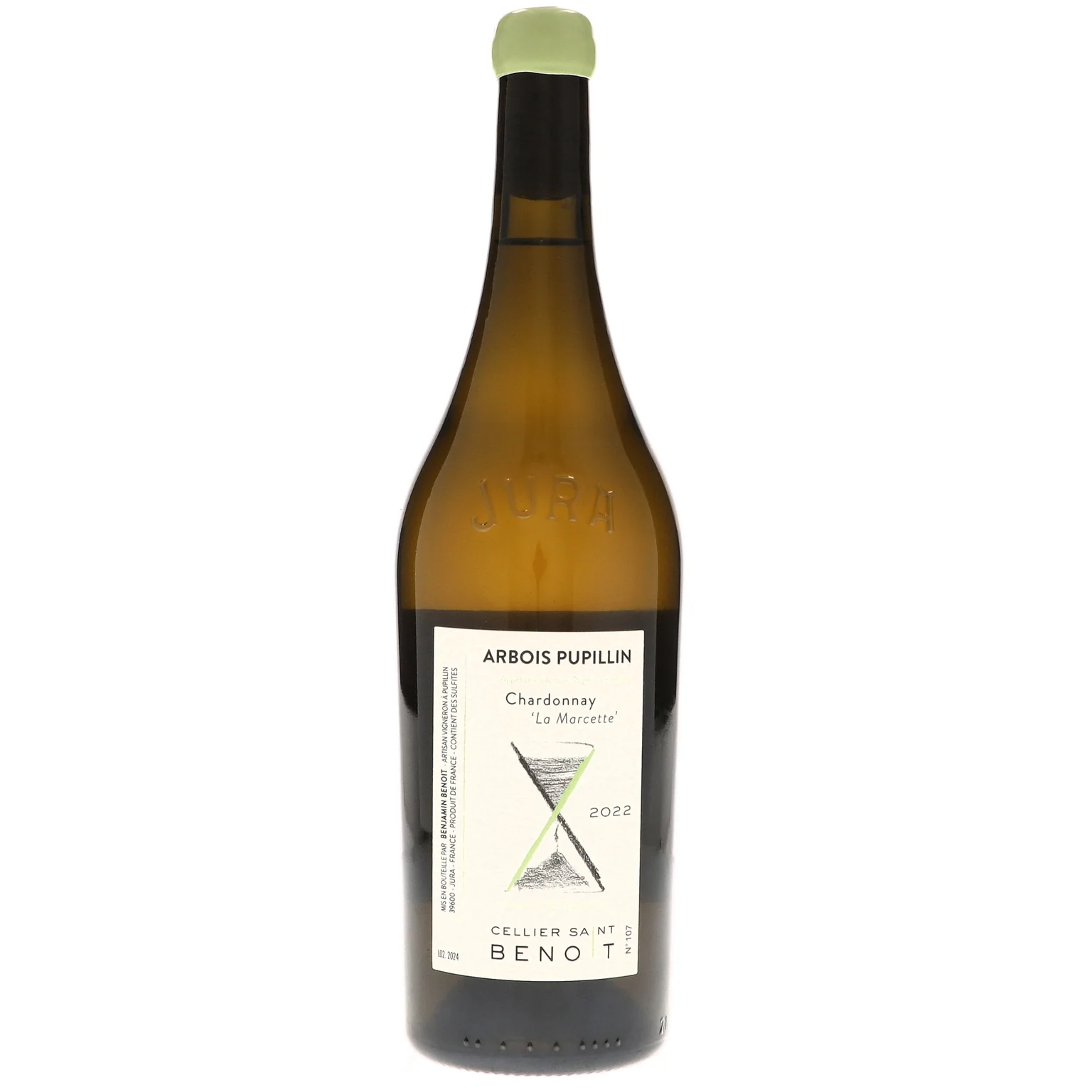 2022 Cellier Saint Benoit, Arbois Pupillin, La Marcette Chardonnay