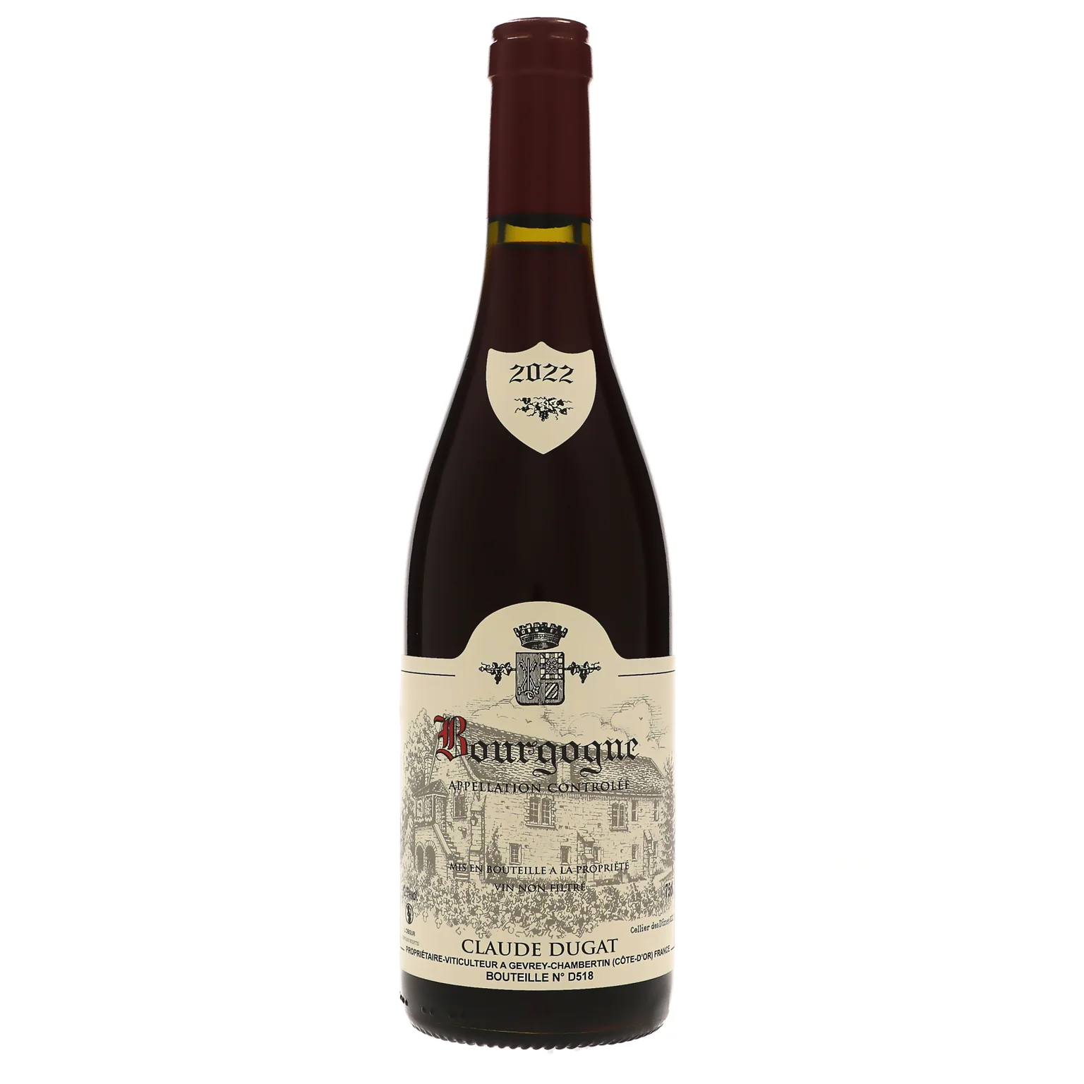 2022 Claude Dugat, Bourgogne, Rouge
