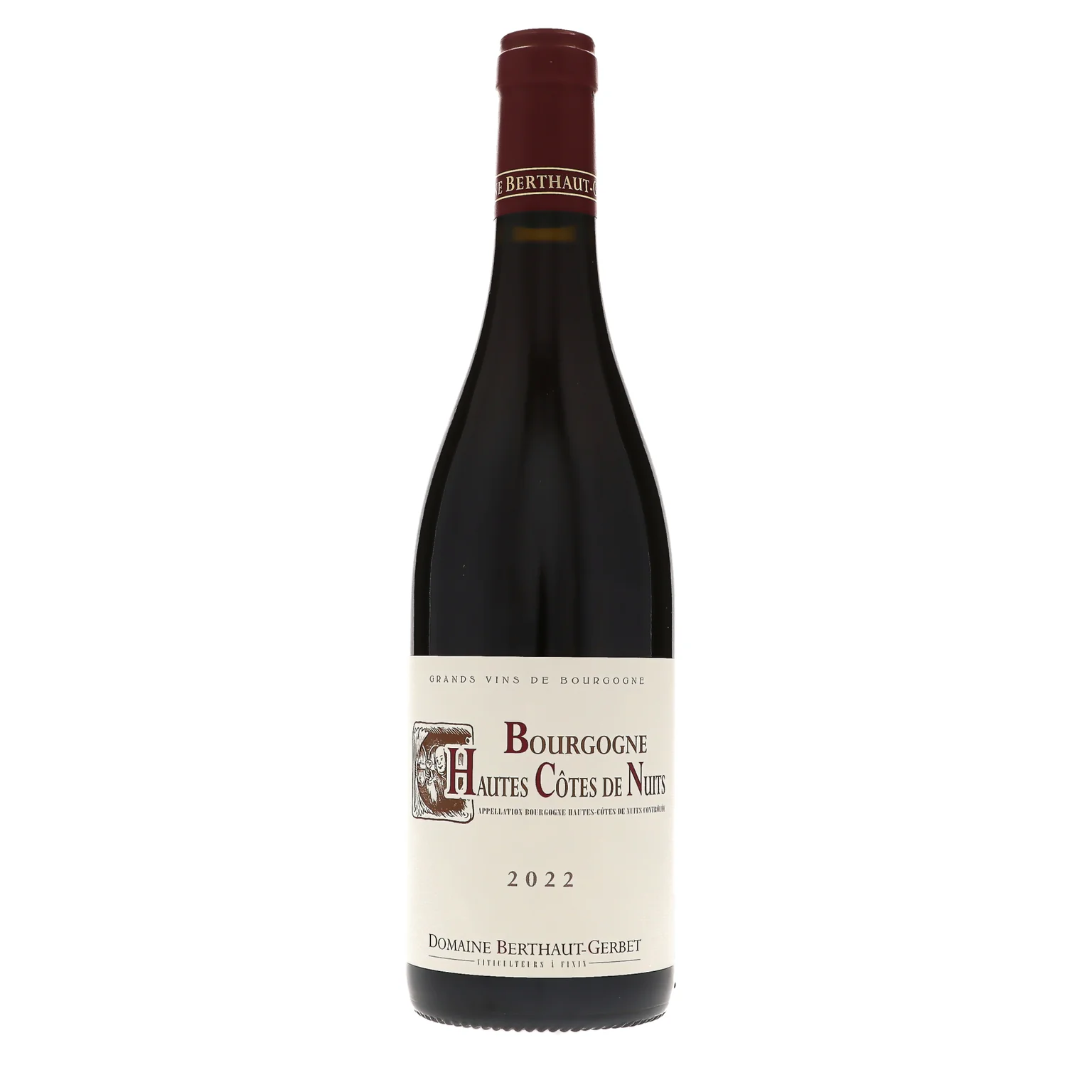 2022 Domaine Berthaut-Gerbet, Bourgogne, Hautes Cotes de Nuits