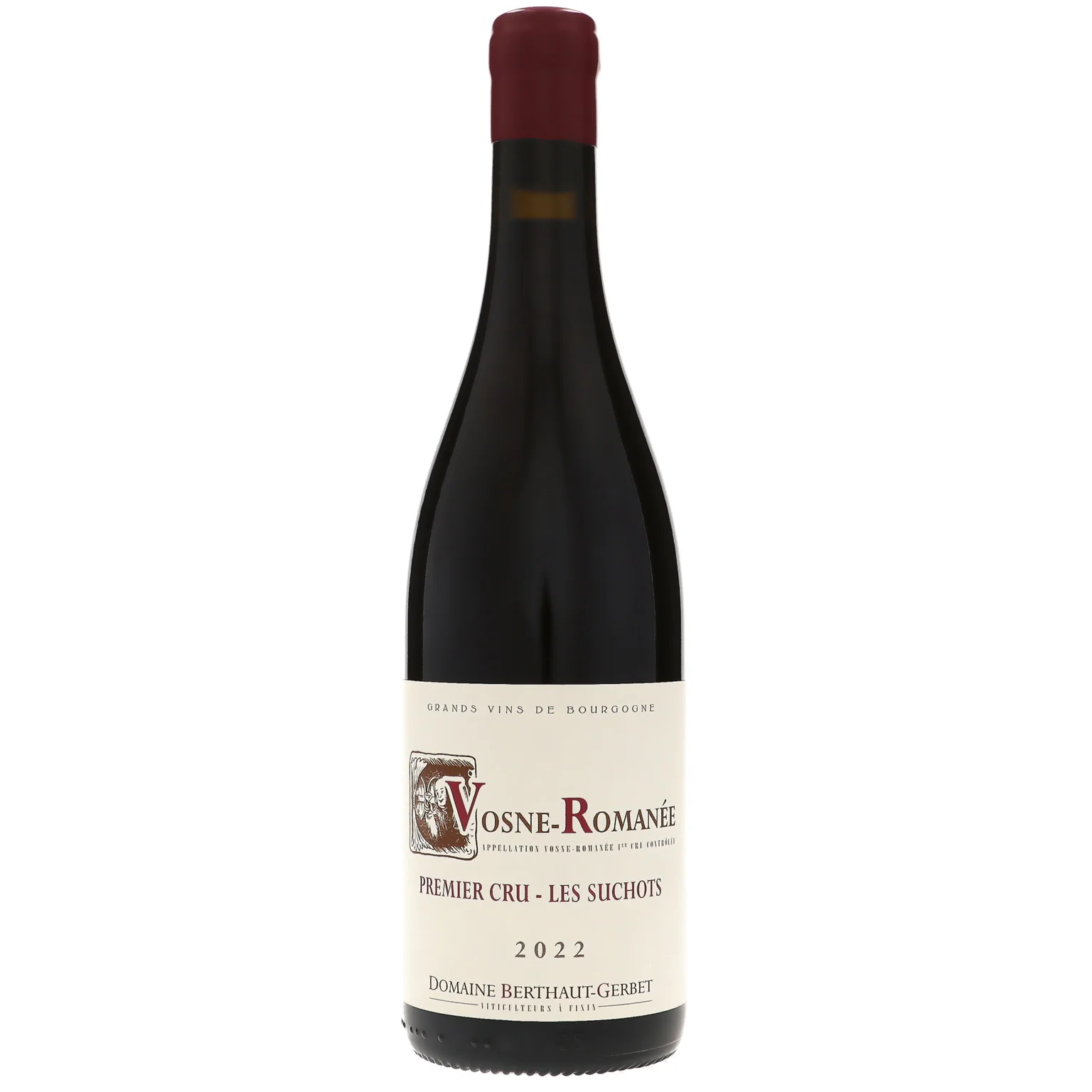 2022 Domaine Berthaut-Gerbet, Vosne-Romanee Premier Cru, Les Suchots