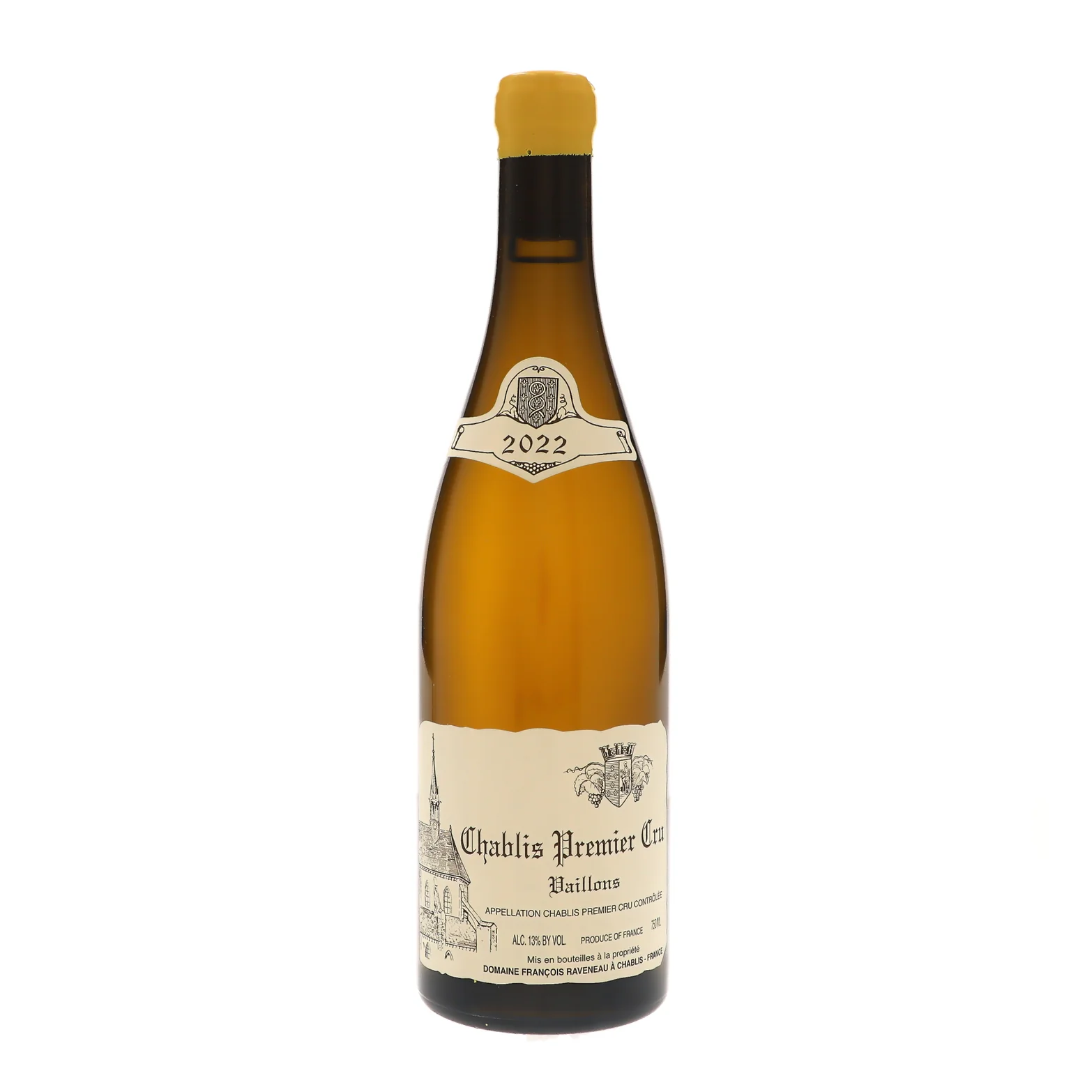 2022 Domaine Francois Raveneau, Chablis Premier Cru, Vaillons