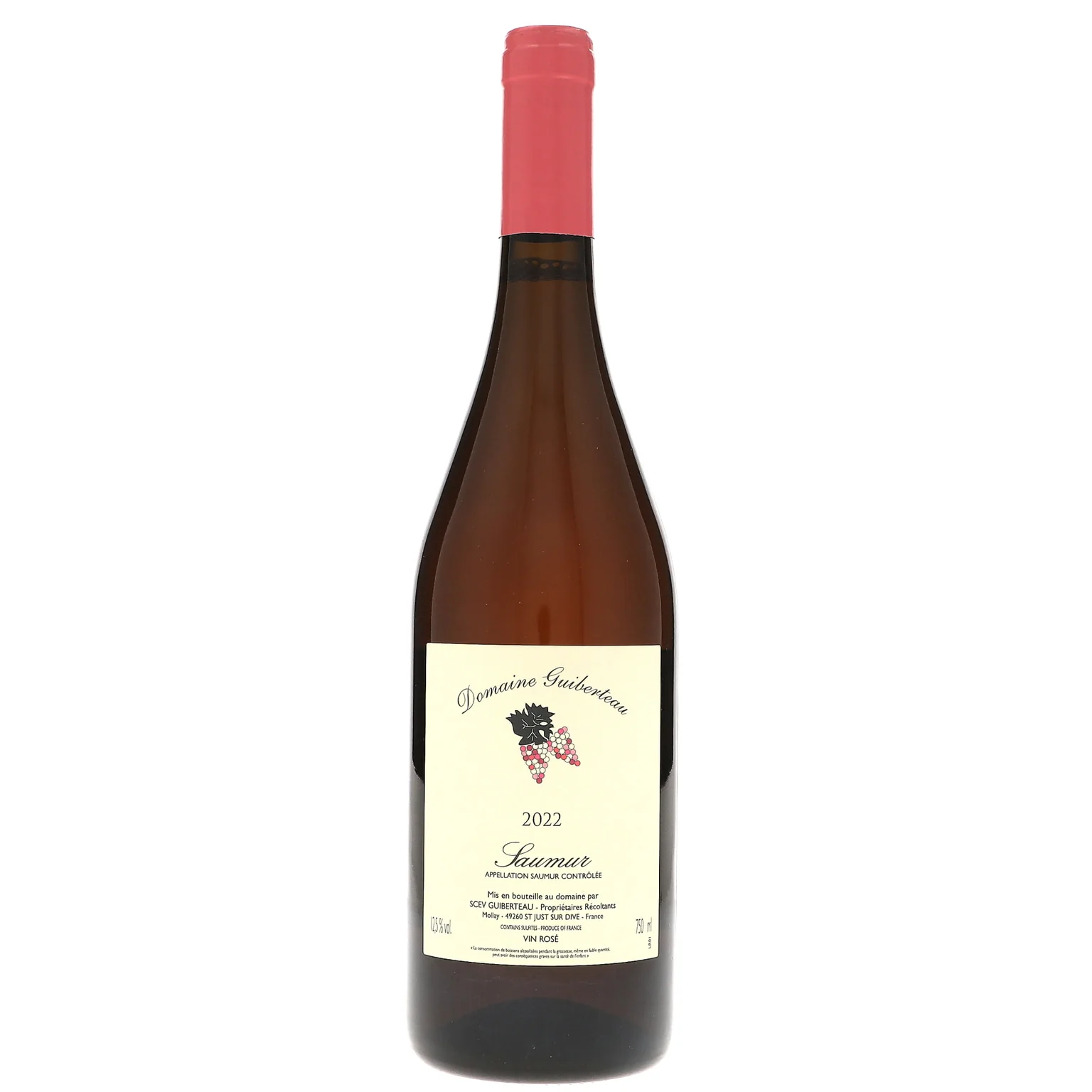 2022 Domaine Guiberteau, Saumur, Rose