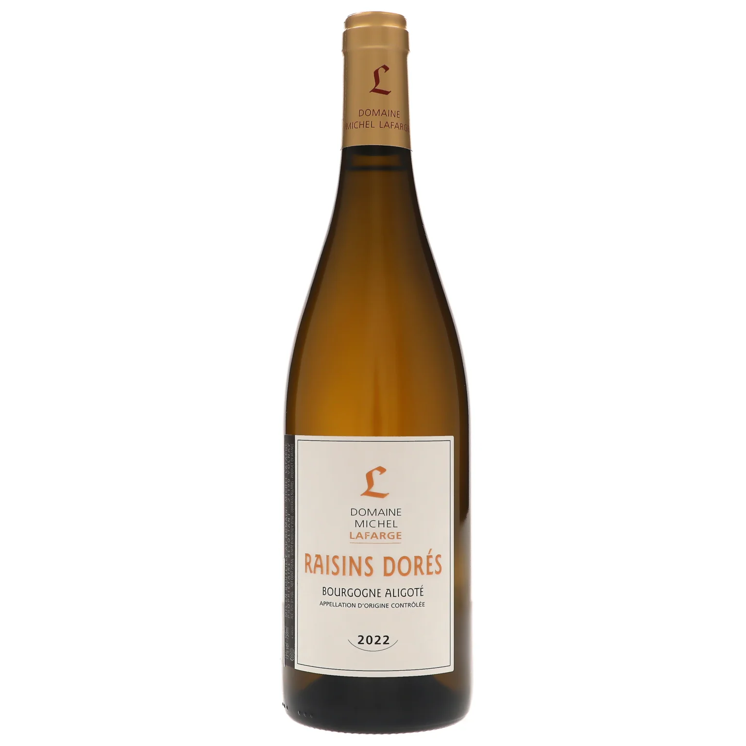 2022 Domaine Michel Lafarge, Bourgogne Aligote, Raisins Dores