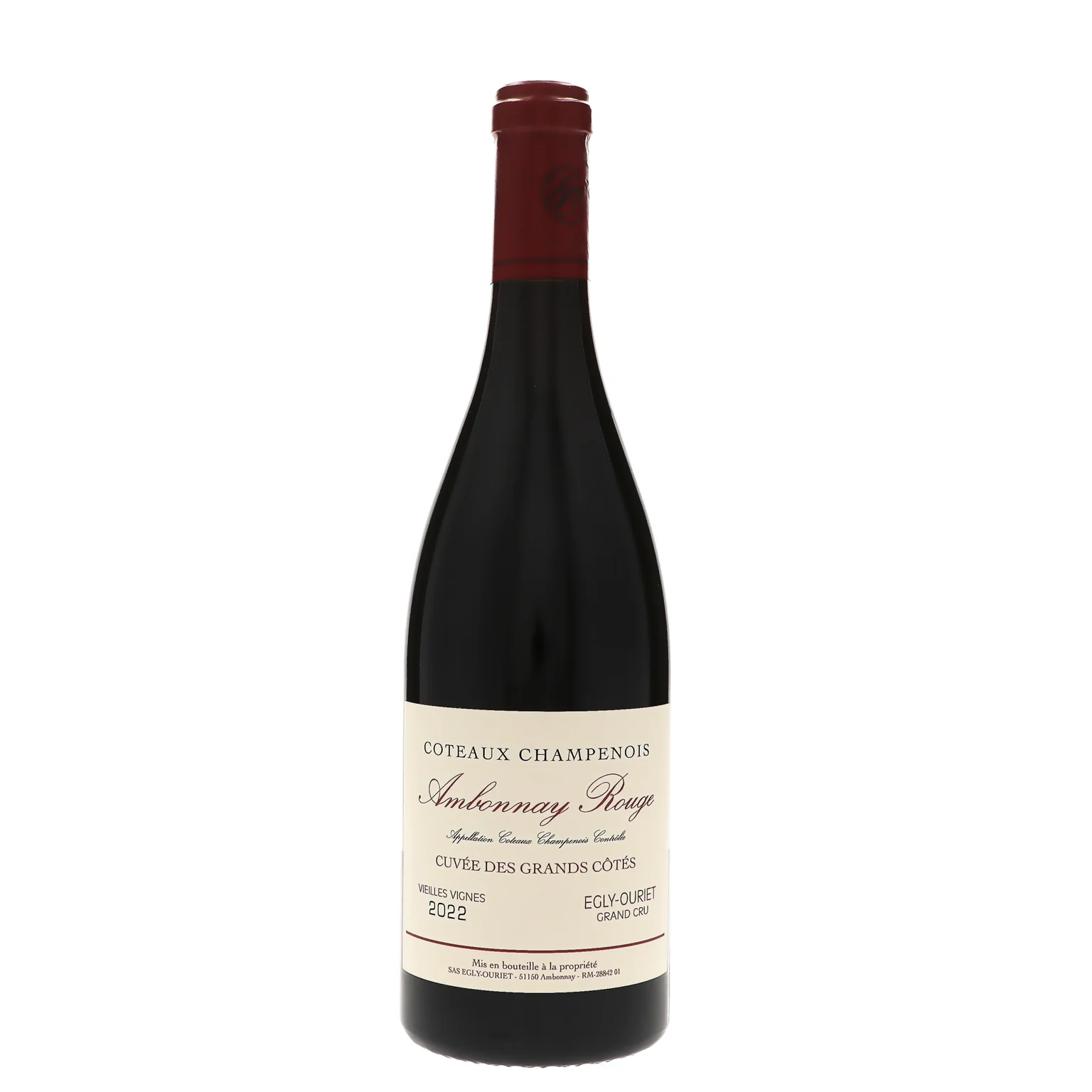 2022 Egly-Ouriet, Ambonnay Rouge Cuvee des Grands Cotes, Coteaux Champenois